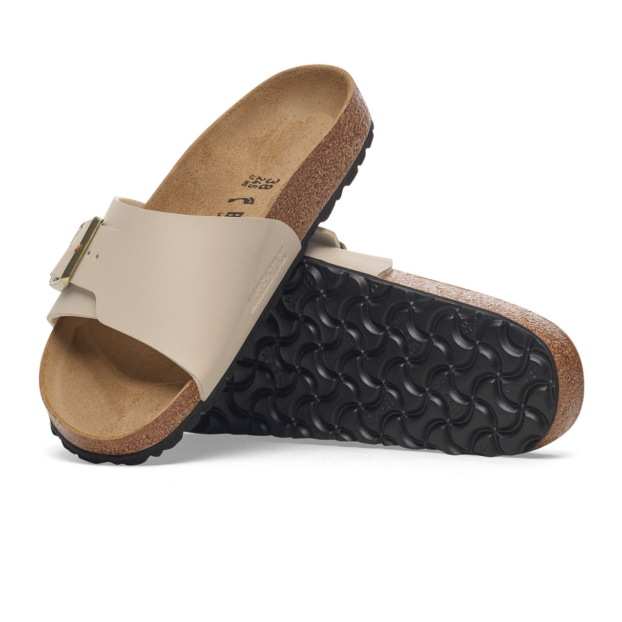 Birkenstock Catalina Narrow Slide Sandal (Women) - Sandcastle Birko-Flor Sandal - Slide - The Heel Shoe Fitters