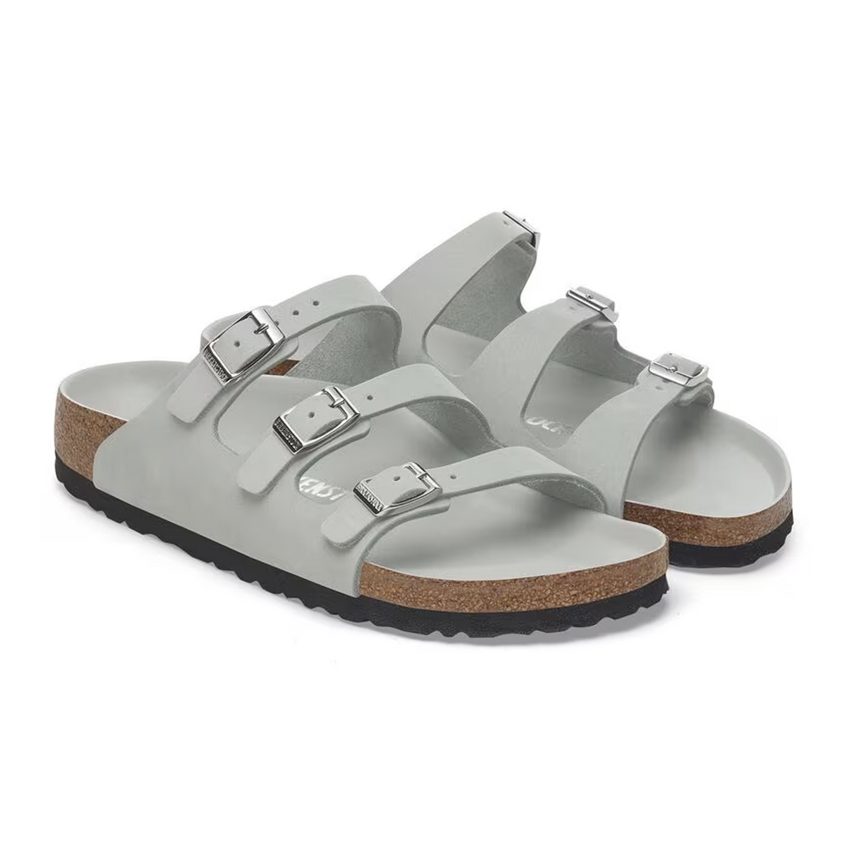 Birkenstock Florida Hex Slide Sandal (Women) - Pure Sage Nubuck Sandal - Slide - The Heel Shoe Fitters