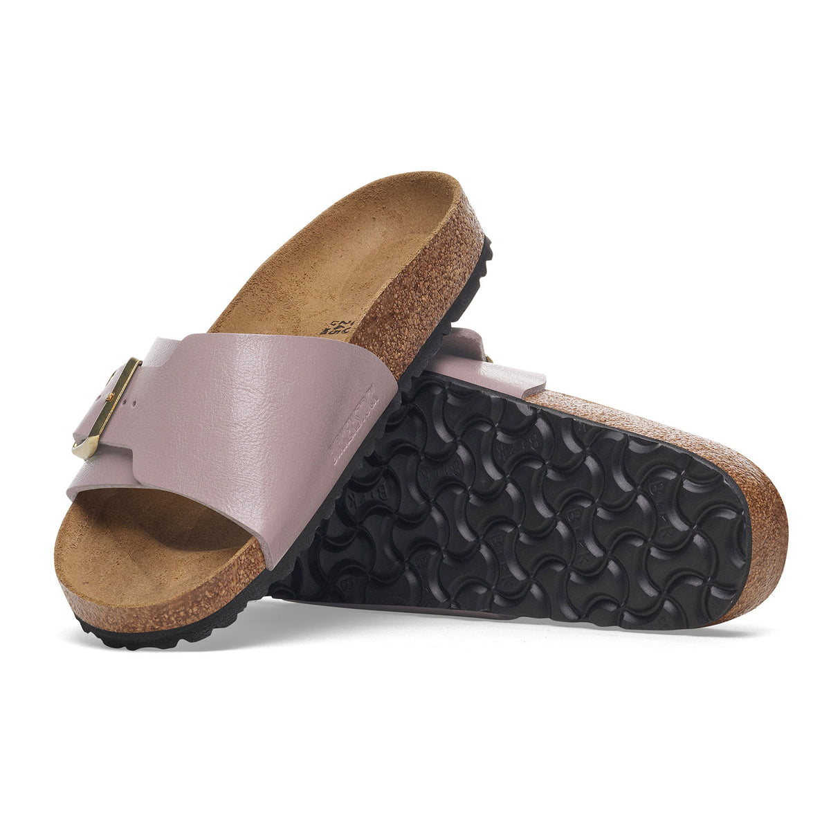 Birkenstock Catalina Narrow Slide Sandal (Women) - Graceful Faded Purple Birko-Flor Sandal - Slide - The Heel Shoe Fitters