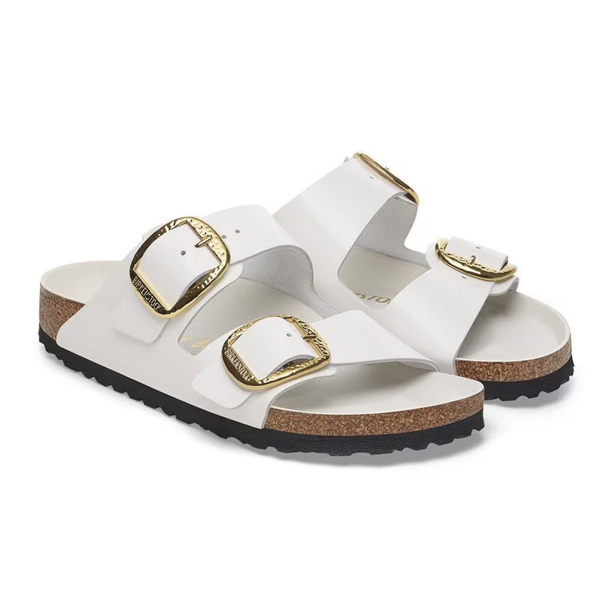 Birkenstock Arizona Hammered Big Buckle Slide Sandal (Women) Sandal - Slide - The Heel Shoe Fitters