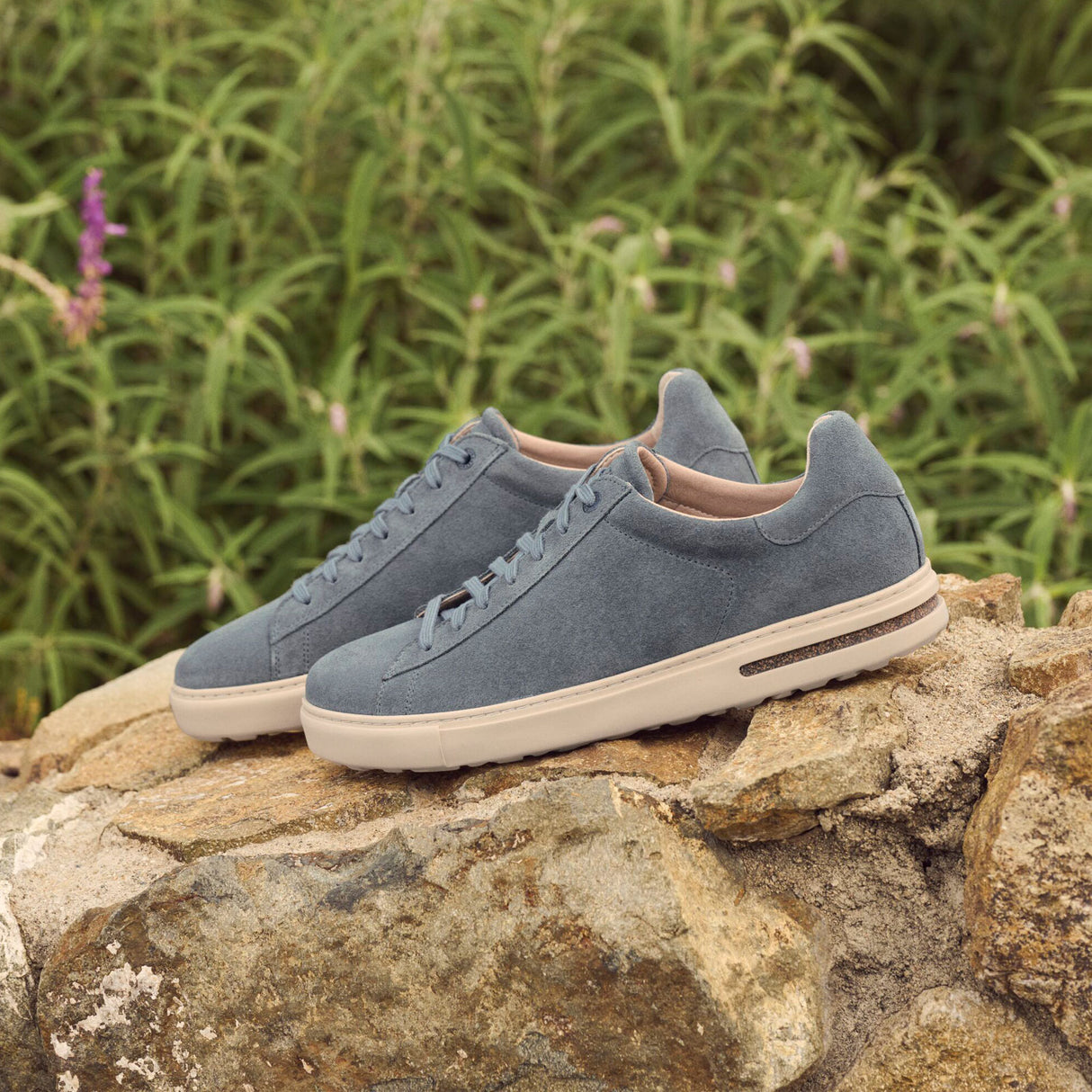 Birkenstock Bend Sneaker (Men) - Basalt Gray Suede Athletic - Casual - Lace Up - The Heel Shoe Fitters