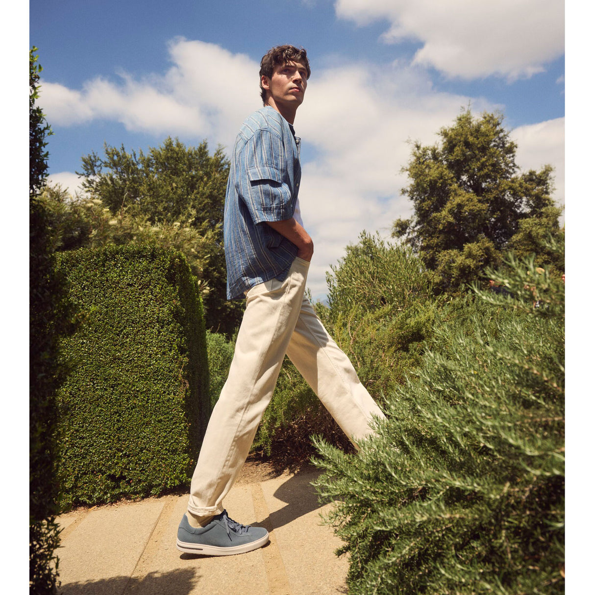 Birkenstock Bend Sneaker (Men) - Basalt Gray Suede Athletic - Casual - Lace Up - The Heel Shoe Fitters