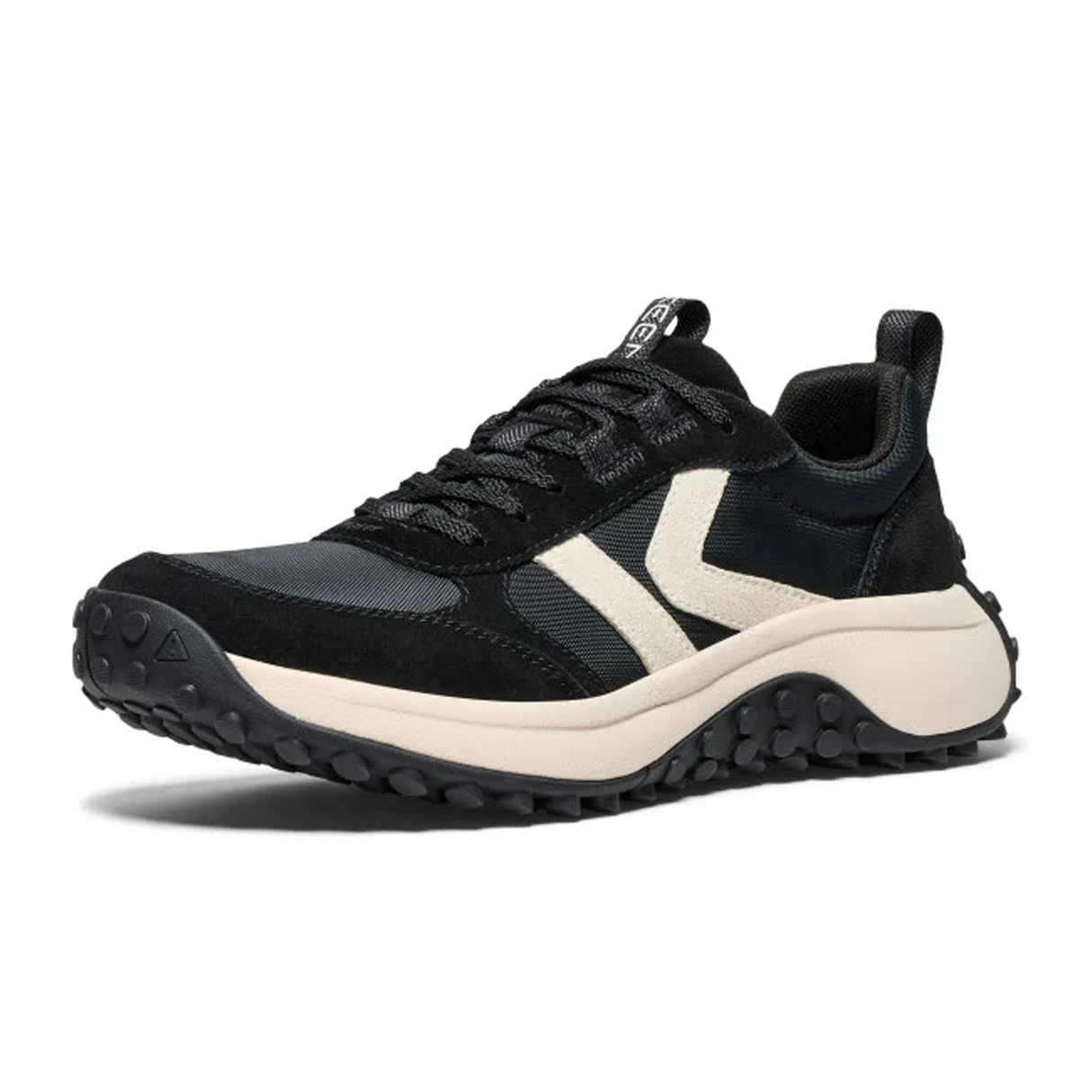 Keen KS86 Sneaker (Women) - Black/Birch Athletic - Casual - Lace Up - The Heel Shoe Fitters