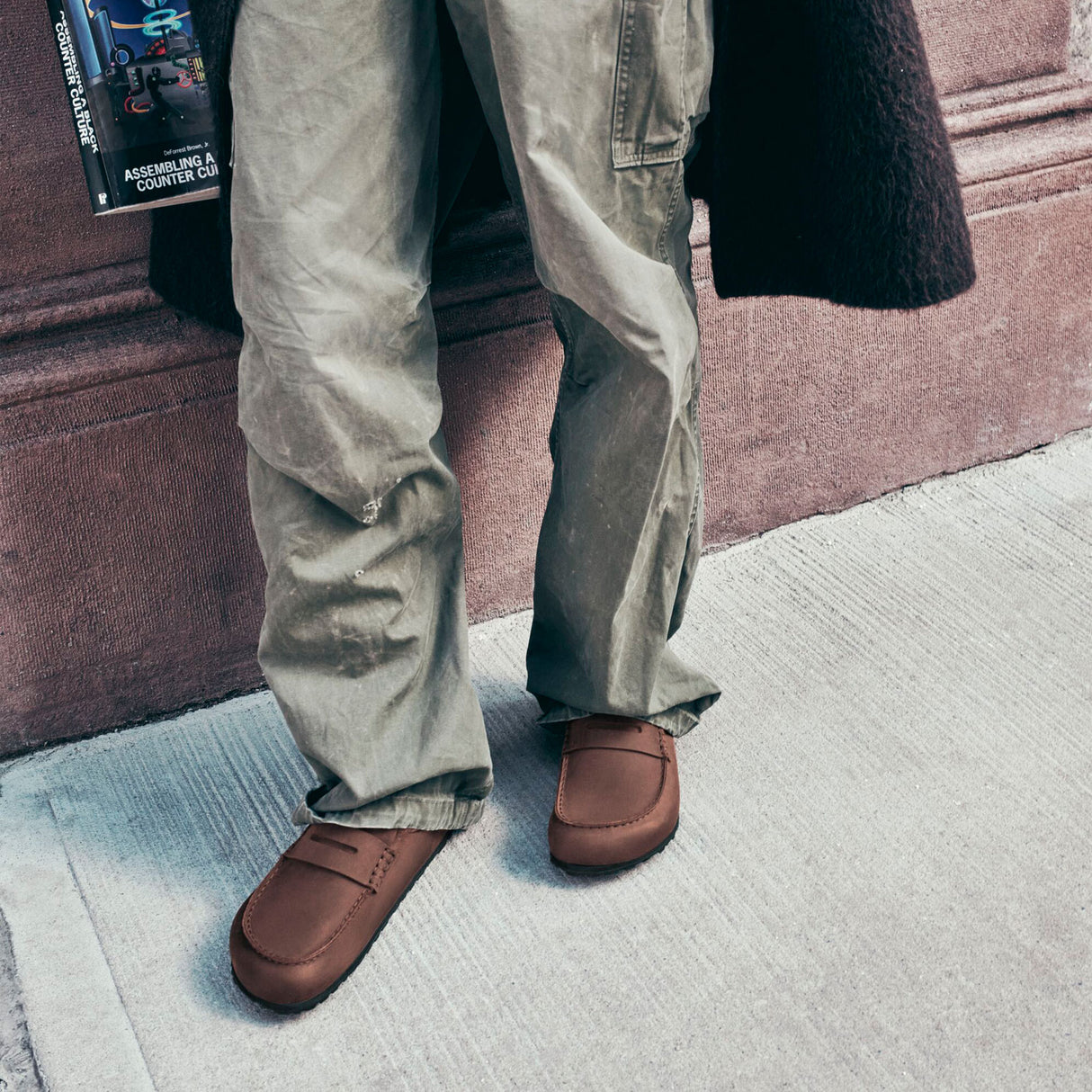 Birkenstock Naples Wrapped Clog (Men) - Habana Oiled Leather Dress-Casual - Clogs & Mules - The Heel Shoe Fitters