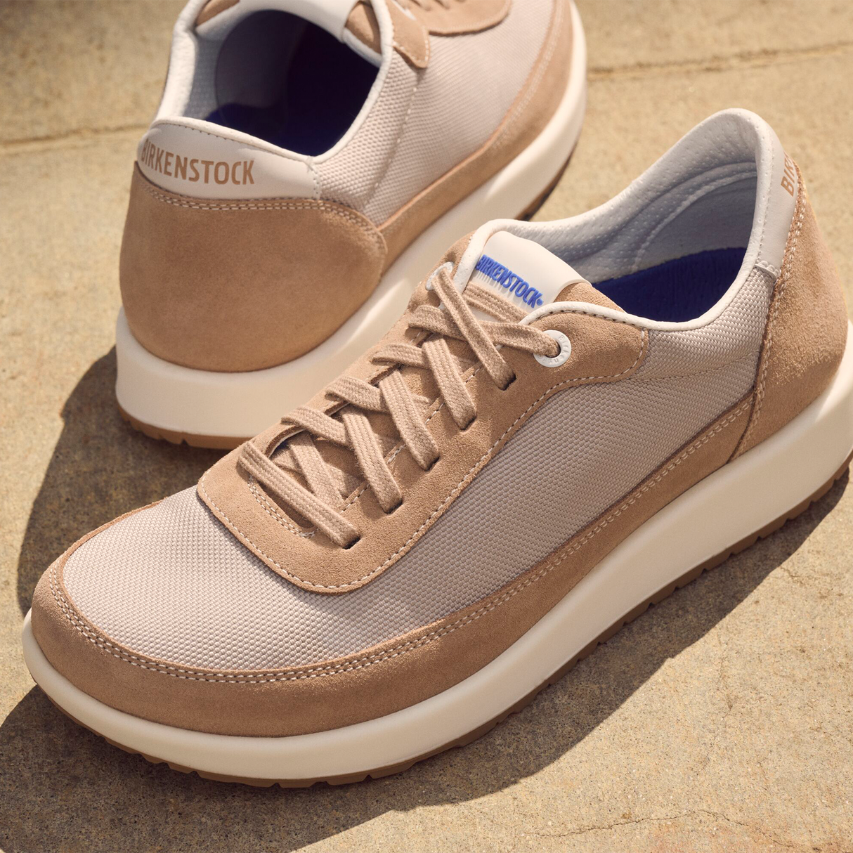 Birkenstock Honnef City Lace Up (Men) - New Beige/Sandcastle Athletic - Casual - Lace Up - The Heel Shoe Fitters