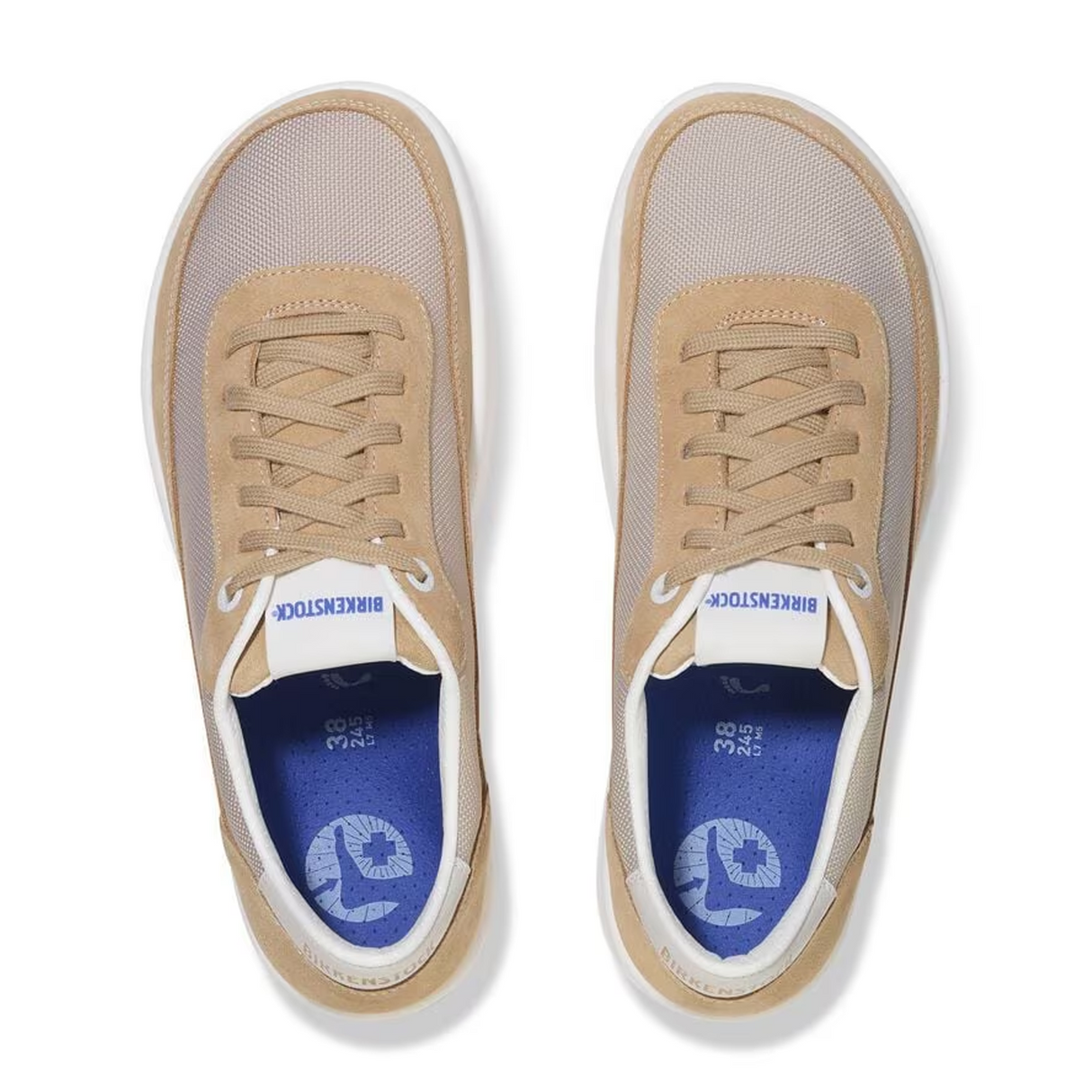 Birkenstock Honnef City Lace Up (Men) - New Beige/Sandcastle Athletic - Casual - Lace Up - The Heel Shoe Fitters