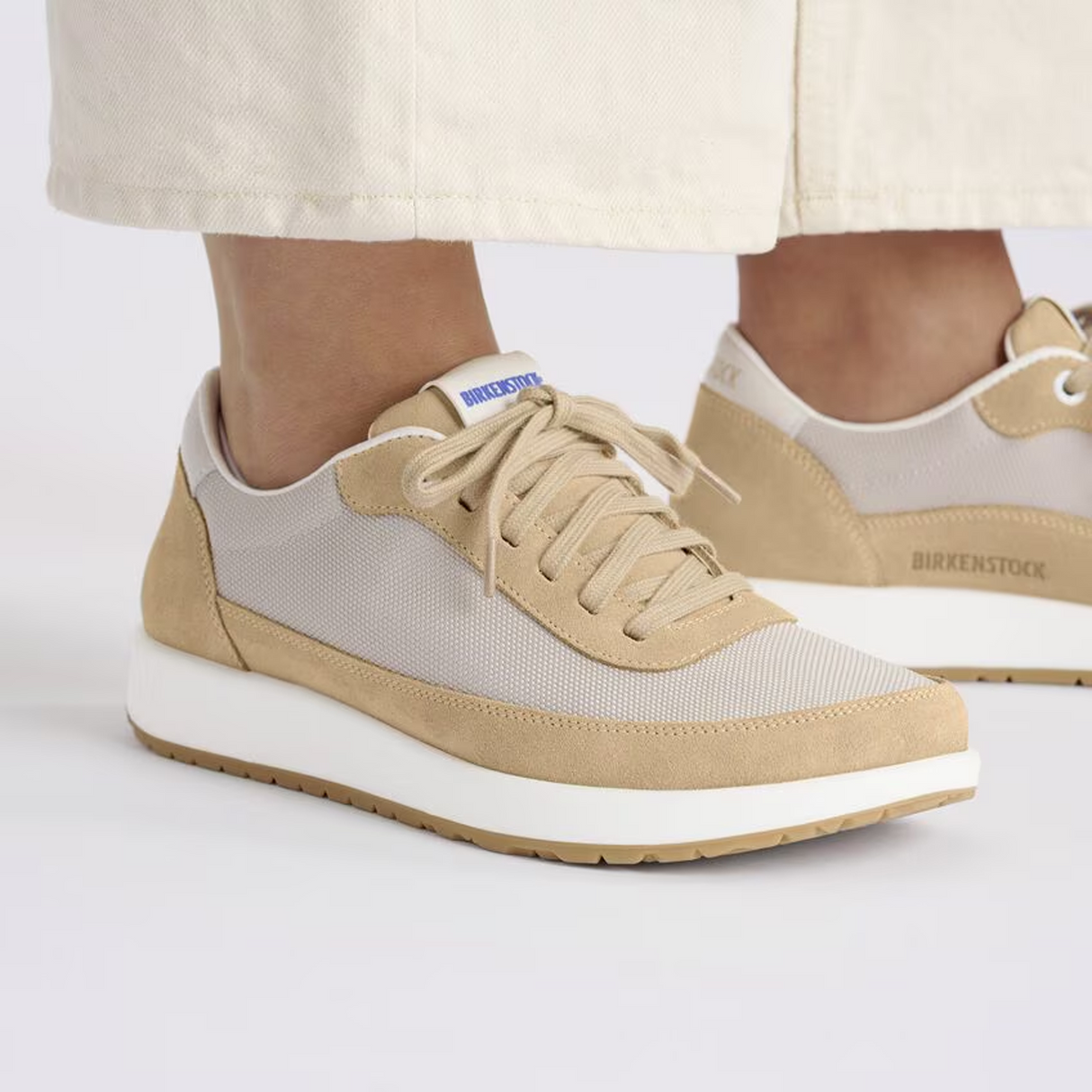 Birkenstock Honnef City Lace Up (Men) - New Beige/Sandcastle Athletic - Casual - Lace Up - The Heel Shoe Fitters