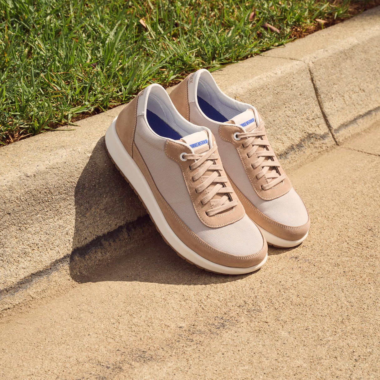 Birkenstock Honnef City Lace Up (Men) - New Beige/Sandcastle Athletic - Casual - Lace Up - The Heel Shoe Fitters