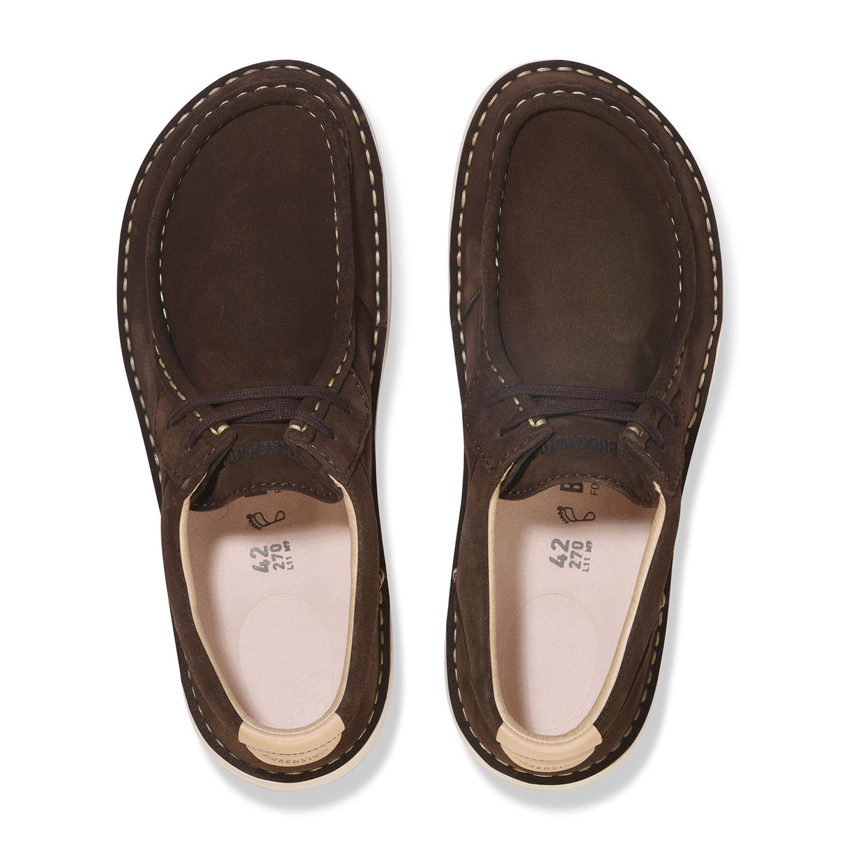 Birkenstock Pasadena Slip On (Men) - Mocca Suede Dress-Casual - Slip On - The Heel Shoe Fitters