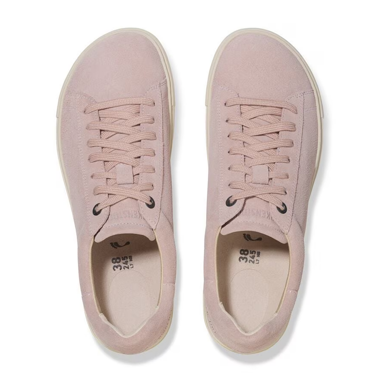Birkenstock Bend Narrow Sneaker (Women) - Light Rose Suede Athletic - Casual - Lace Up - The Heel Shoe Fitters