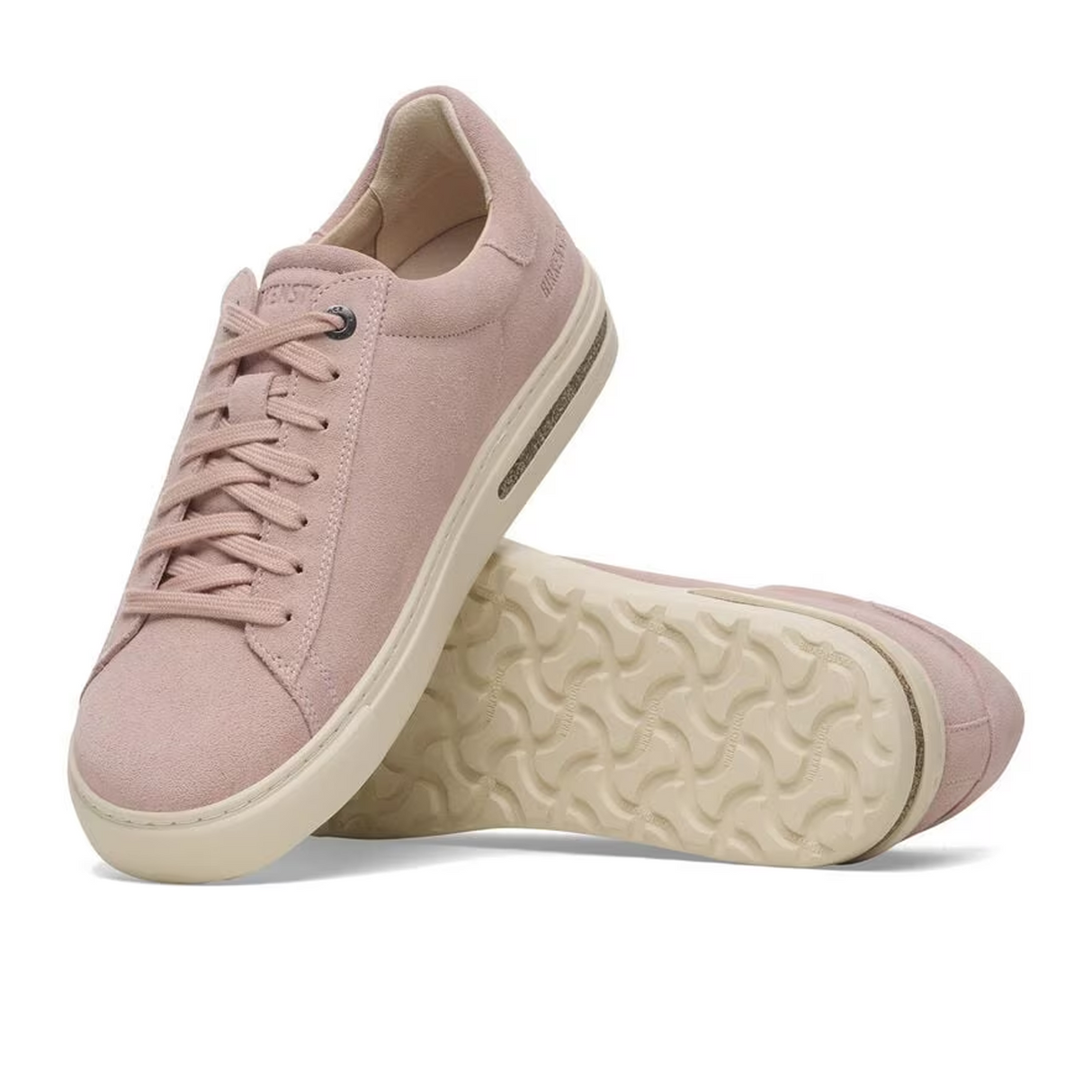 Birkenstock Bend Narrow Sneaker (Women) - Light Rose Suede Athletic - Casual - Lace Up - The Heel Shoe Fitters