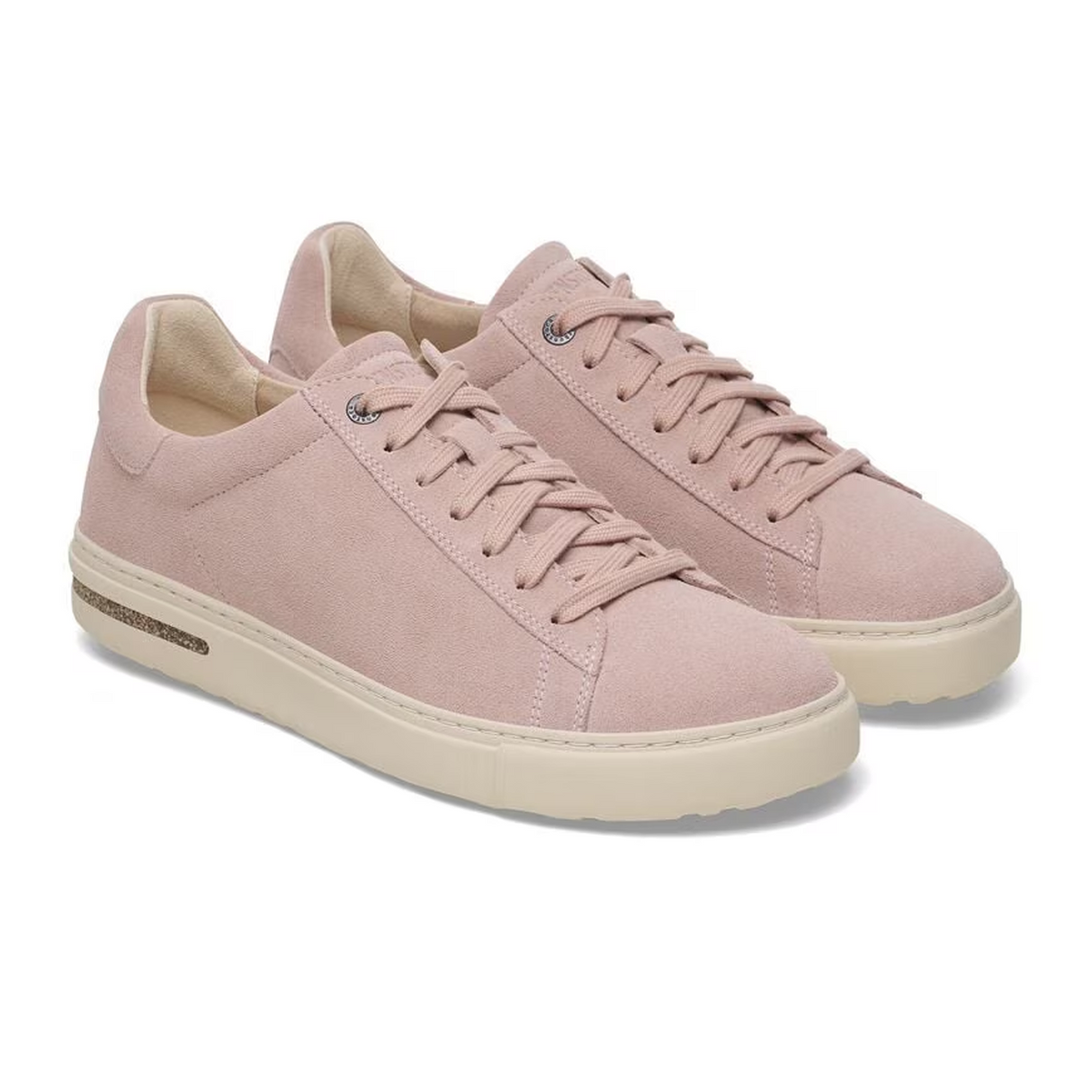 Birkenstock Bend Narrow Sneaker (Women) - Light Rose Suede Athletic - Casual - Lace Up - The Heel Shoe Fitters