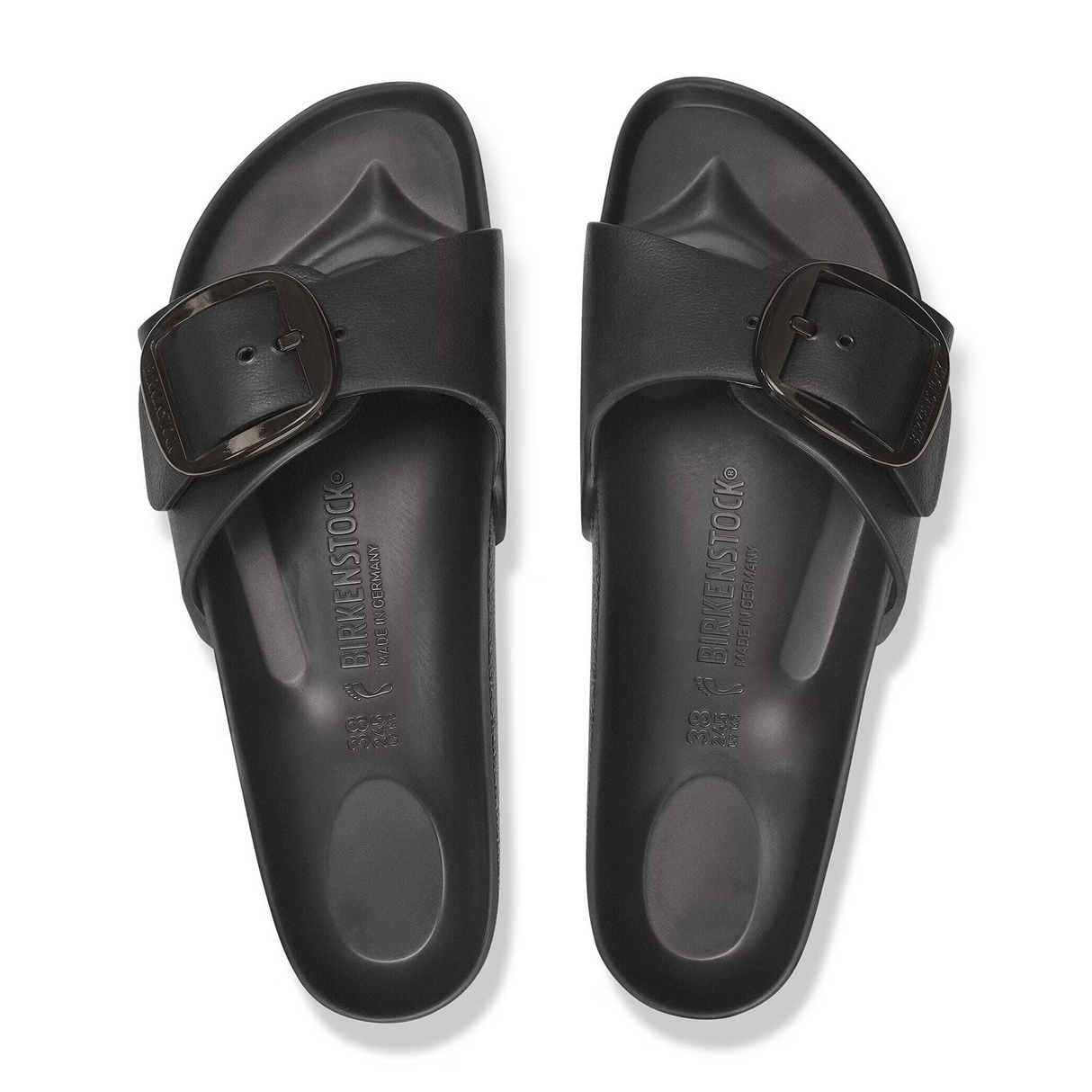 Birkenstock Madrid Big Buckle EVA Slide Sandal (Women) - Black