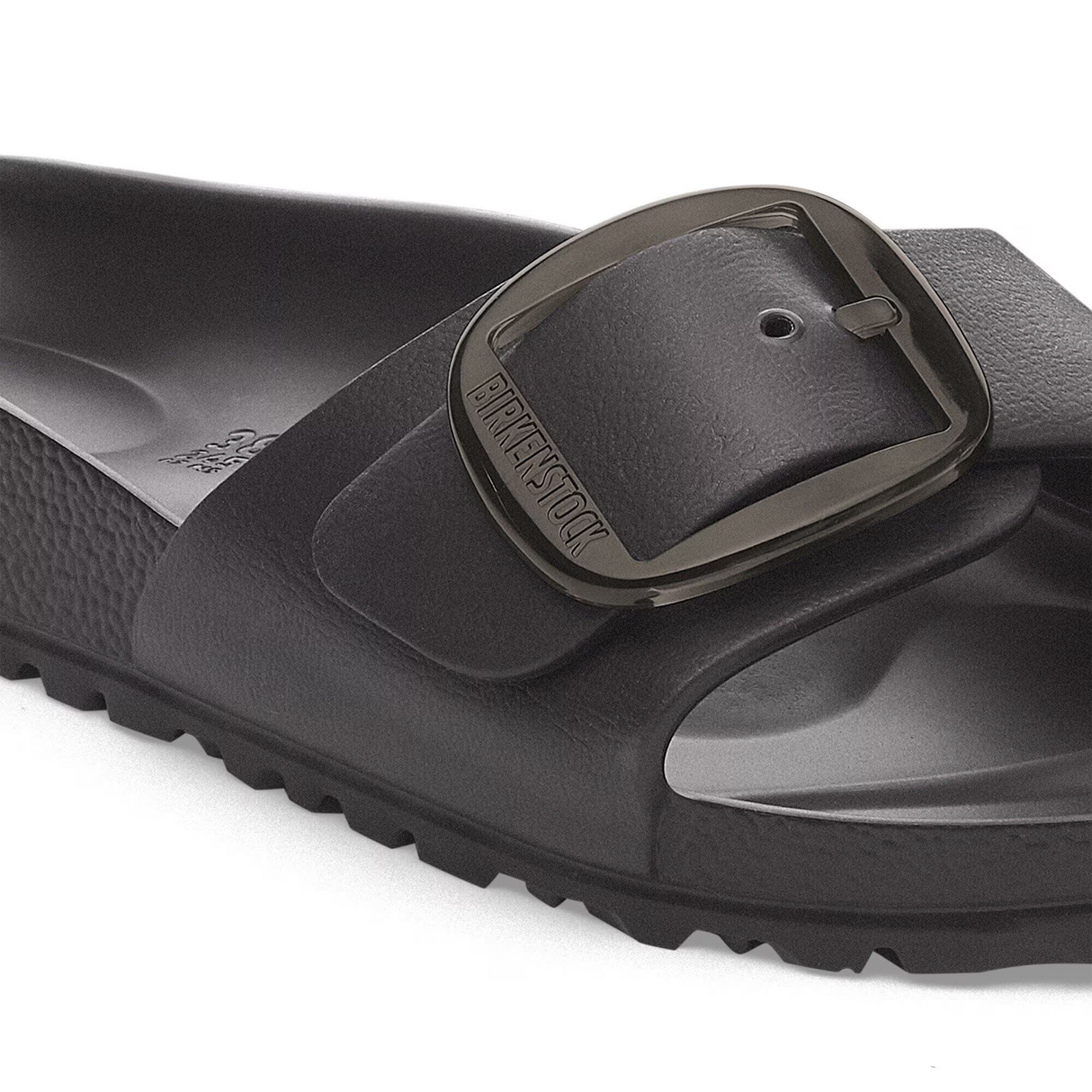 Birkenstock Madrid Big Buckle EVA Slide Sandal (Women) - Black