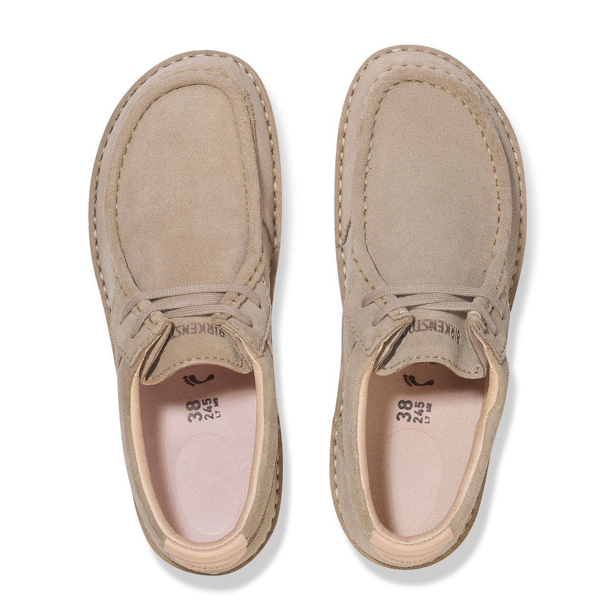 Birkenstock Pasadena Slip On (Men) - Taupe Suede Dress-Casual - Slip On - The Heel Shoe Fitters