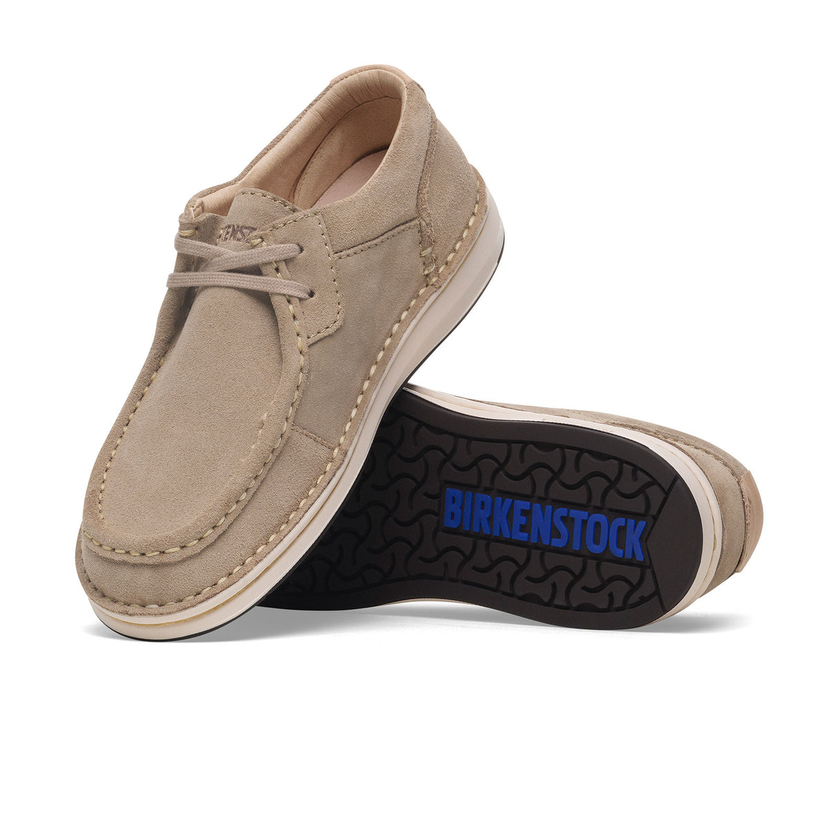Birkenstock Pasadena Slip On (Men) - Taupe Suede Dress-Casual - Slip On - The Heel Shoe Fitters