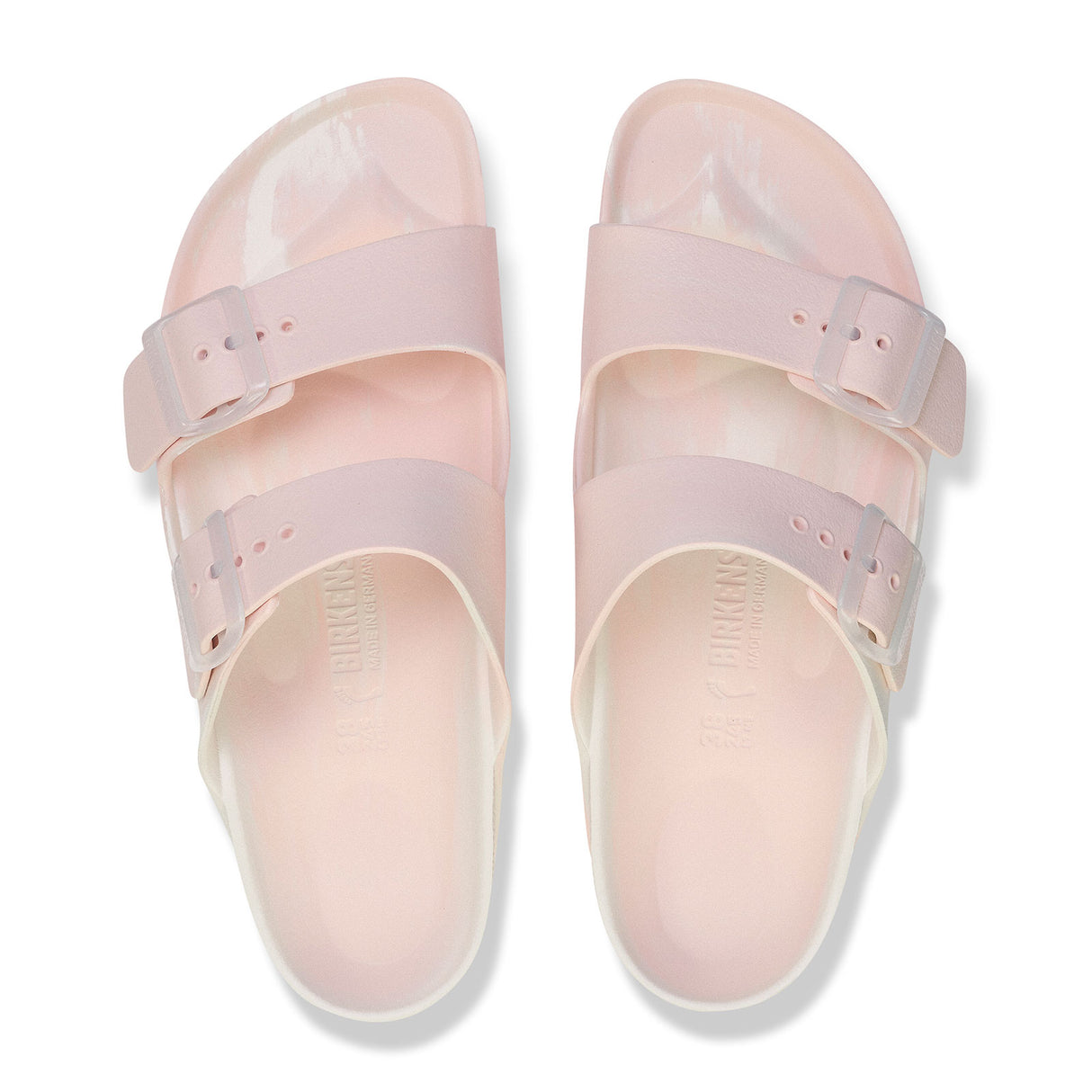 Birkenstock Arizona EVA Narrow Slide Sandal (Women) - Multi Light Rose/Eggshell Sandal - Slide - The Heel Shoe Fitters