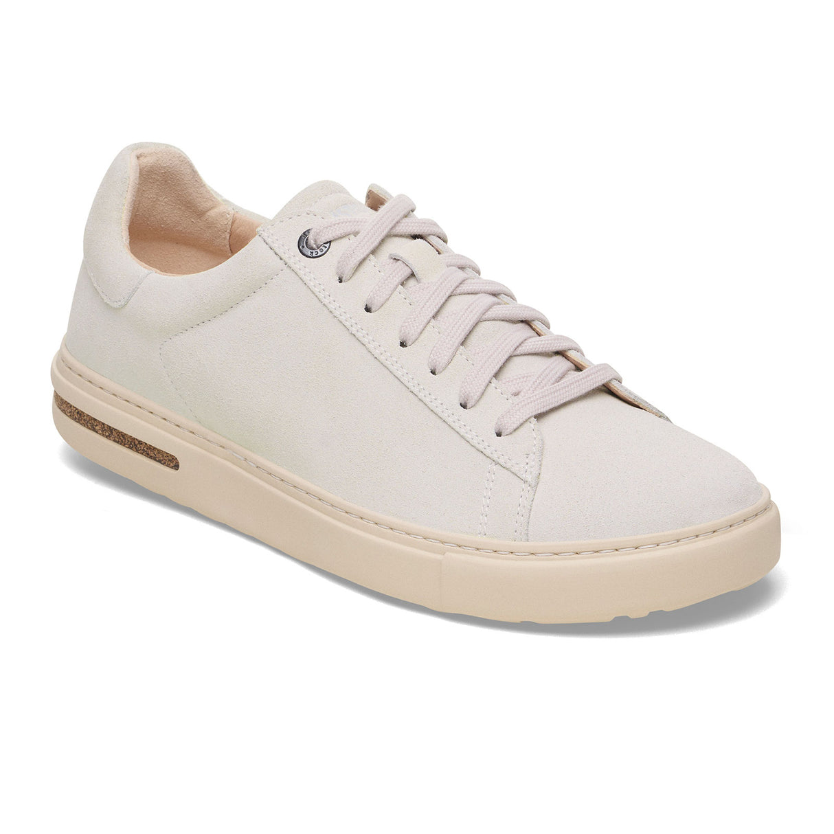 Birkenstock Bend Narrow Sneaker (Women) - Antique White Suede Athletic - Casual - Lace Up - The Heel Shoe Fitters