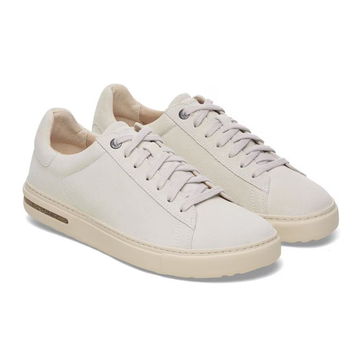 Birkenstock Bend Narrow Sneaker (Women) - Antique White Suede Athletic - Casual - Lace Up - The Heel Shoe Fitters