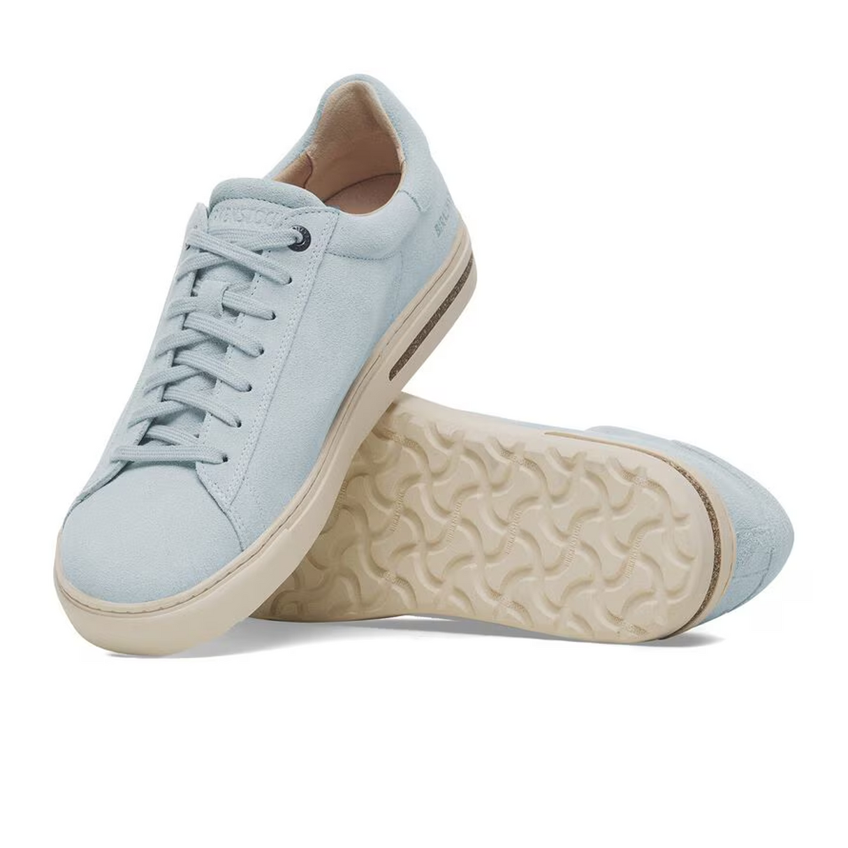 Birkenstock Bend Narrow Sneaker (Women) - Baby Blue Suede Athletic - Casual - Lace Up - The Heel Shoe Fitters