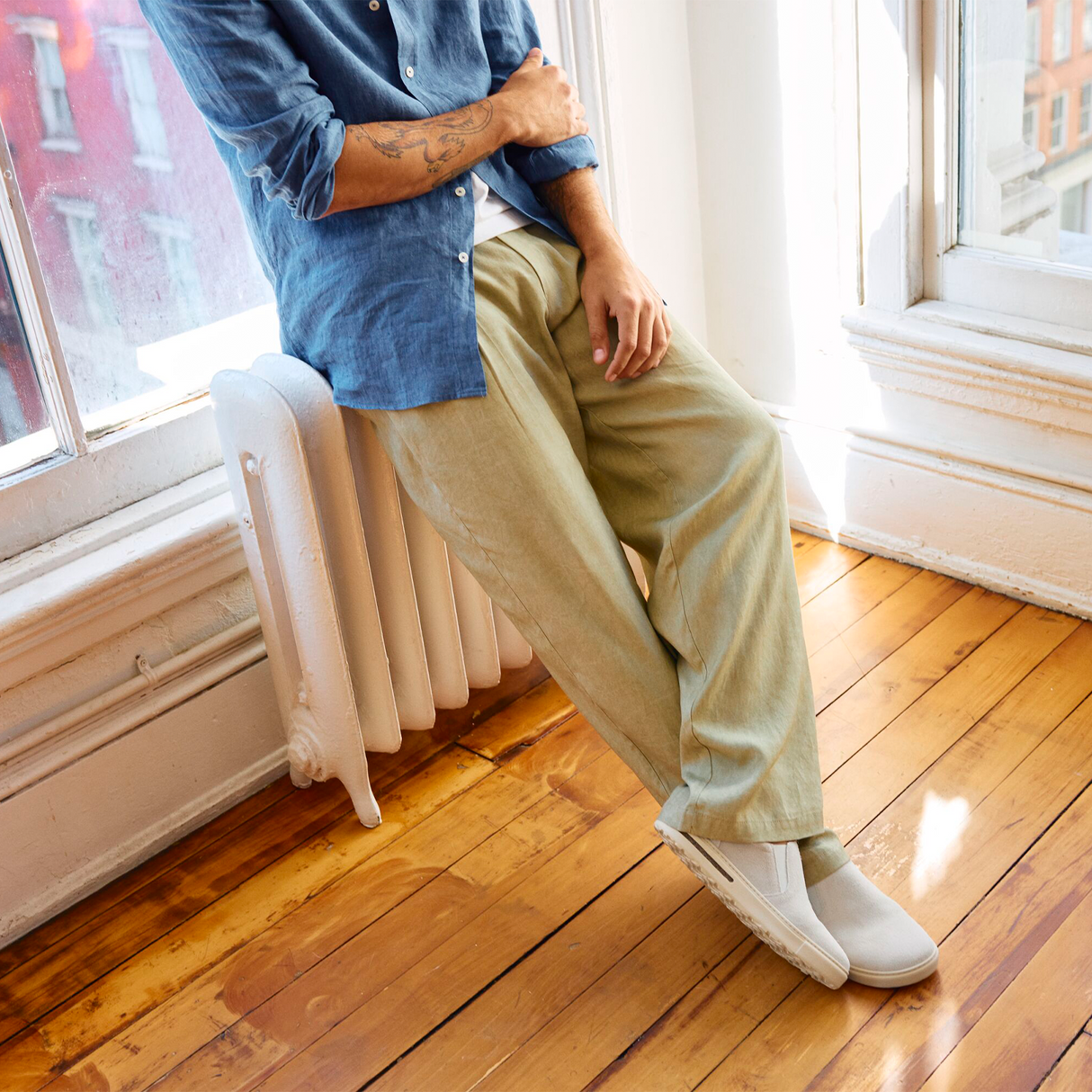 Birkenstock Oswego Narrow Slip On Sneaker (Women) - Antique White Suede Athletic - Casual - Slip On - The Heel Shoe Fitters