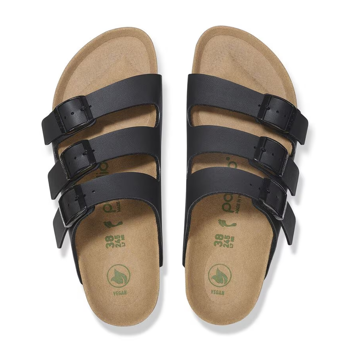 Birkenstock Florida III Vegan Platform Narrow Slide Sandal (Women) - Black Birko-Flor Sandal - Slide - The Heel Shoe Fitters