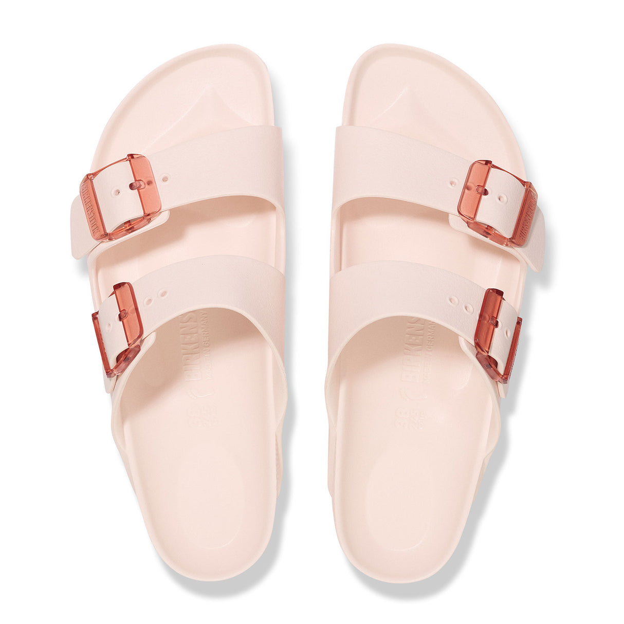 Birkenstock Arizona Stealth Buckle EVA Slide Sandal (Women) - Light Rose Sandal - Slide - The Heel Shoe Fitters