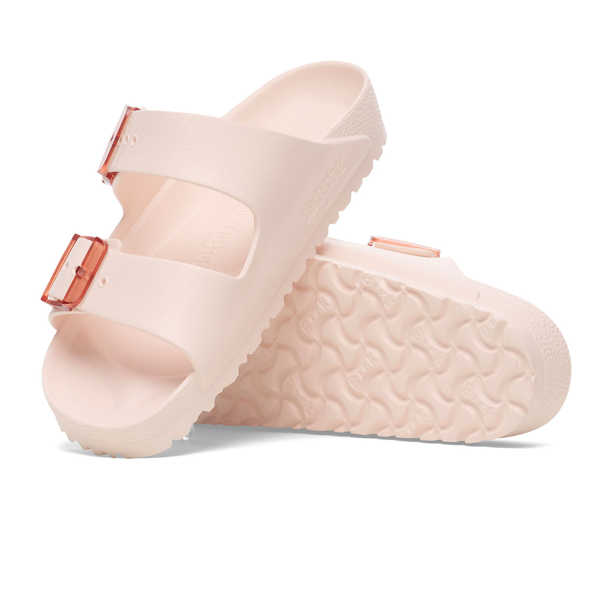 Birkenstock Arizona Stealth Buckle EVA Slide Sandal (Women) - Light Rose Sandal - Slide - The Heel Shoe Fitters