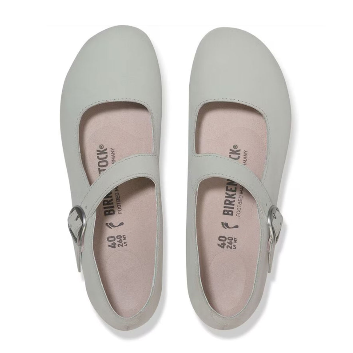 Birkenstock Tracy Narrow Mary Jane (Women) - Pure Sage Dress-Casual - Flat - The Heel Shoe Fitters