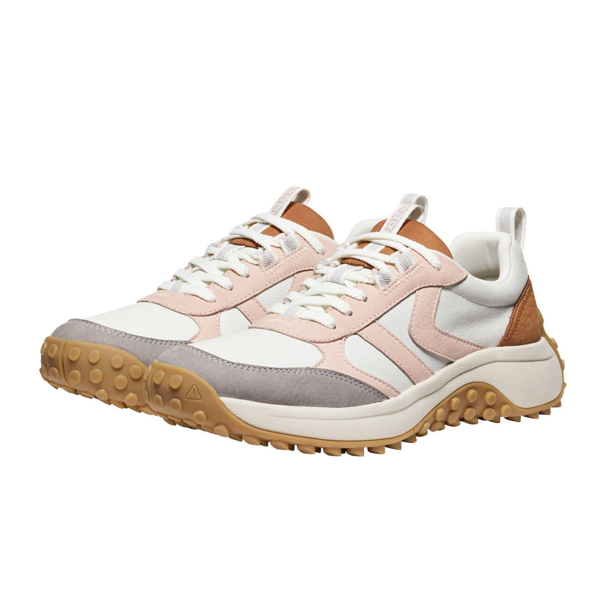 Keen KS86 Sneaker (Women) - Maple/Cameo Rose Leather Athletic - Running - Trail - The Heel Shoe Fitters