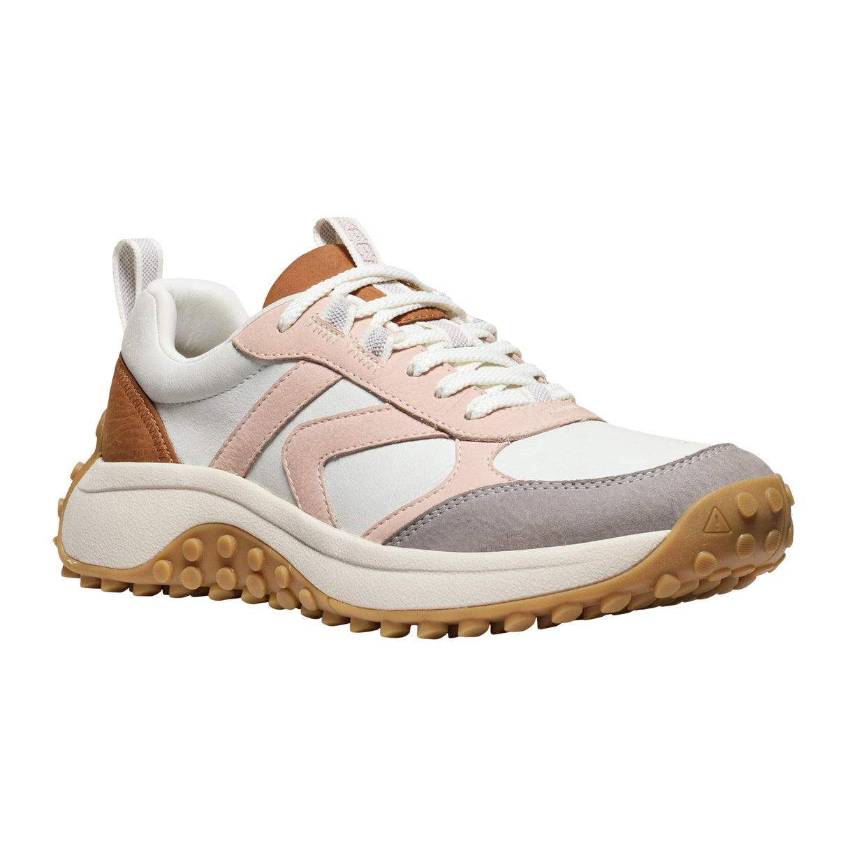 Keen KS86 Sneaker (Women) - Maple/Cameo Rose Leather Athletic - Running - Trail - The Heel Shoe Fitters