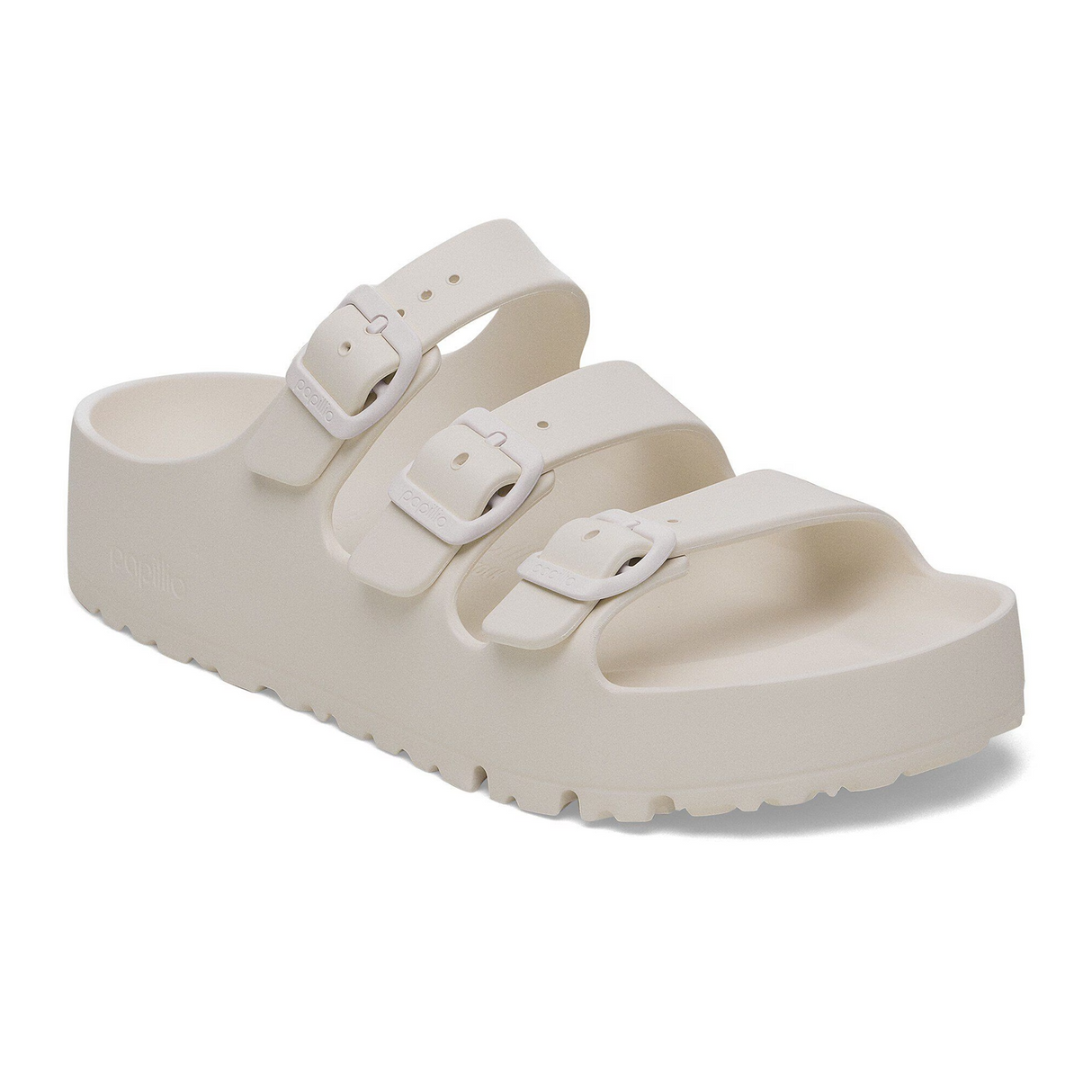 Birkenstock Florida III Flex Platform EVA Slide Sandal (Women) - Eggshell