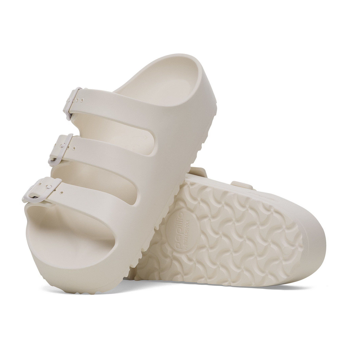 Birkenstock Florida III Flex Platform EVA Slide Sandal (Women) - Eggshell