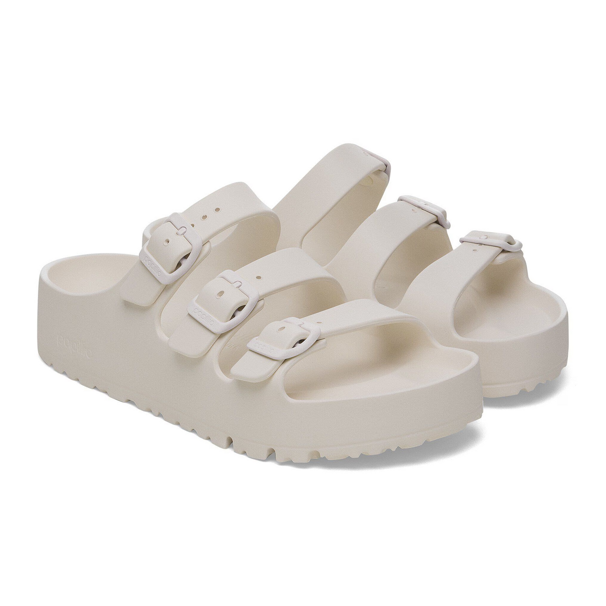 Birkenstock Florida III Flex Platform EVA Slide Sandal (Women) - Eggshell