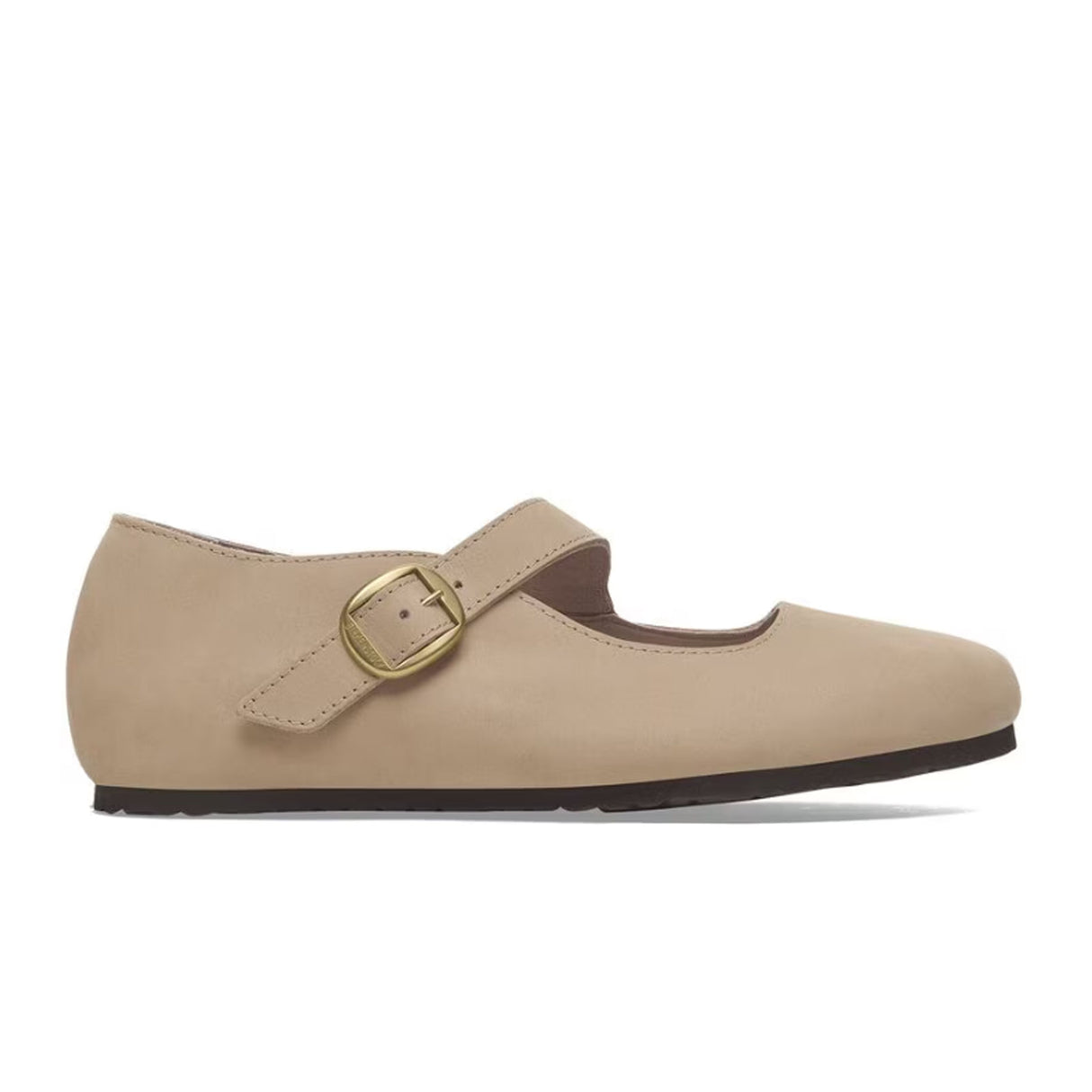 Birkenstock Tracy Mary Jane (Women) - Sandcastle Nubuck Dress-Casual - Flat - The Heel Shoe Fitters