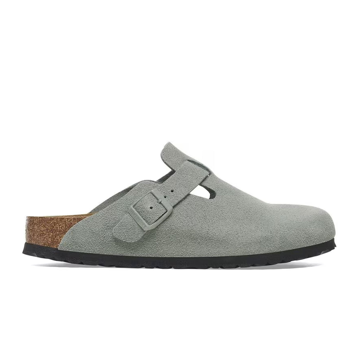 Birkenstock Boston Suede Soft Footbed Clog (Women) Dress-Casual - Clogs & Mules - The Heel Shoe Fitters