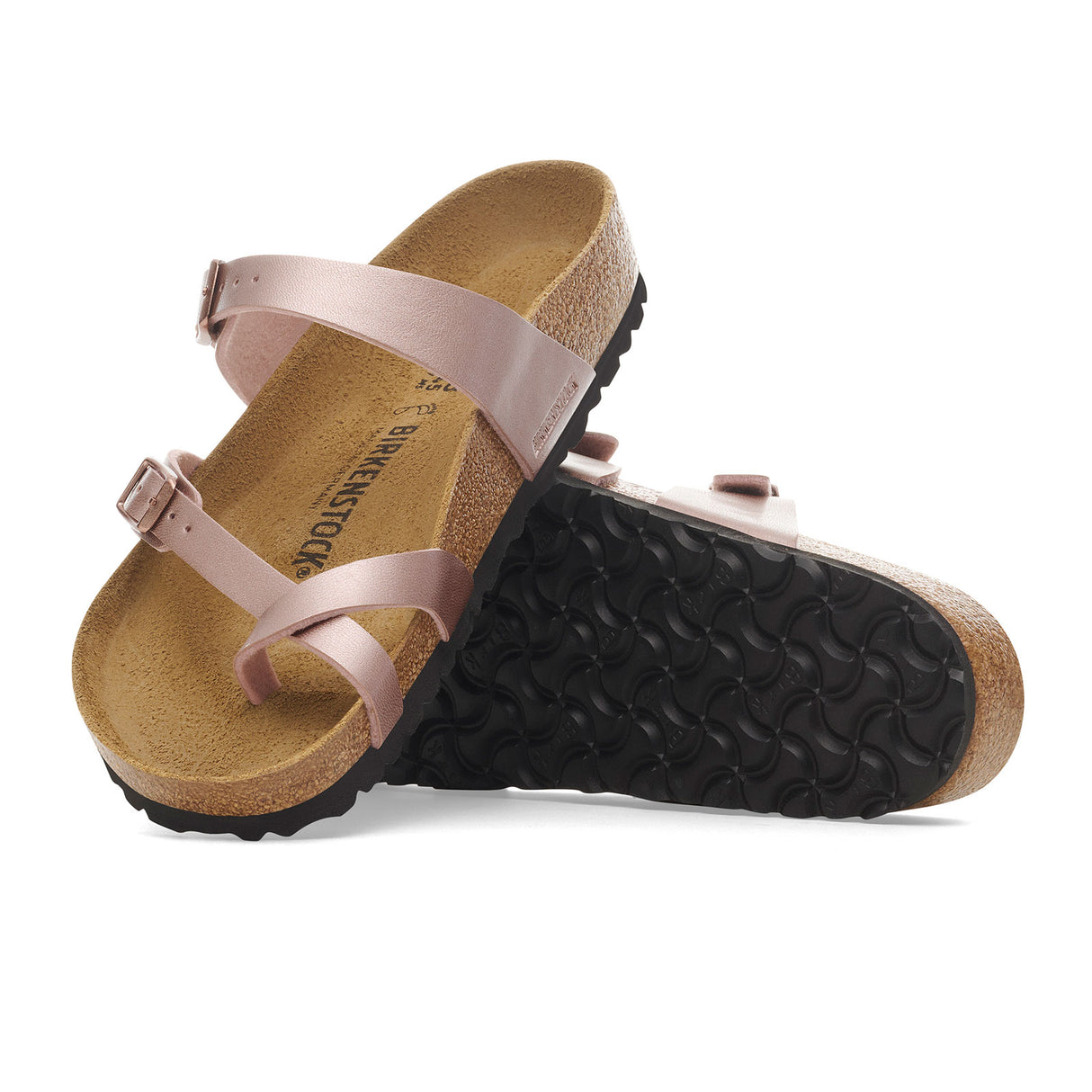 Birkenstock Mayari Sandal (Women) - Metallic Copper Birko-Flor Sandal - Thong - The Heel Shoe Fitters