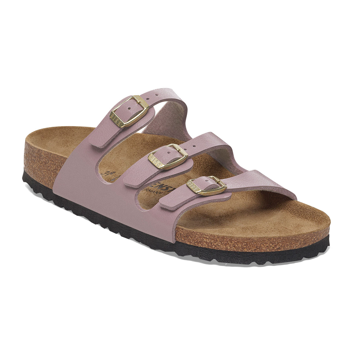 Birkenstock Florida Slide Sandal (Women) - Graceful Faded Purple Birko-Flor Sandal - Slide - The Heel Shoe Fitters