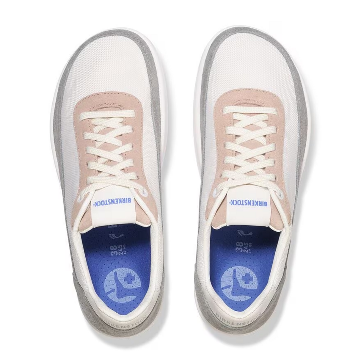 Birkenstock Honnef City Narrow Lace Up (Women) - Light Rose/White/Pure Sage Athletic - Casual - Lace Up - The Heel Shoe Fitters