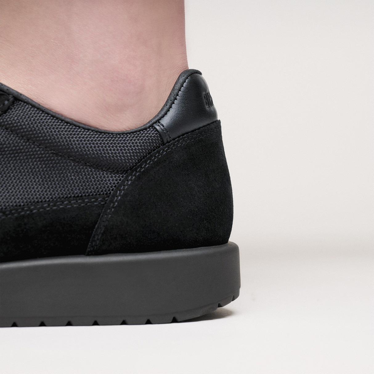 Birkenstock Honnef City Lace Up (Women) - Black/Black Textile Athletic - Casual - Lace Up - The Heel Shoe Fitters