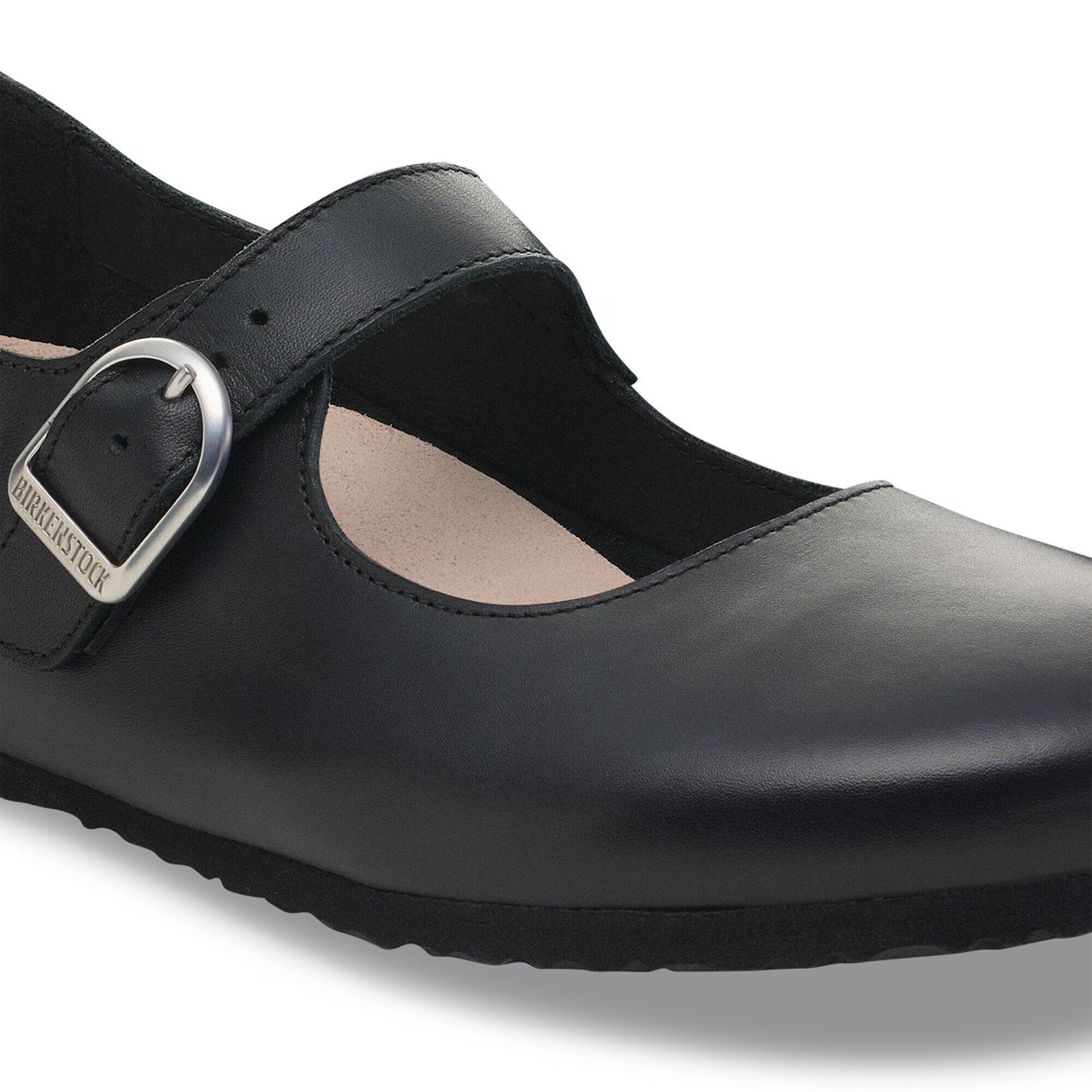 Birkenstock Santa Clarita Mary Jane (Women) - Black Leather Dress-Casual - Flat - The Heel Shoe Fitters