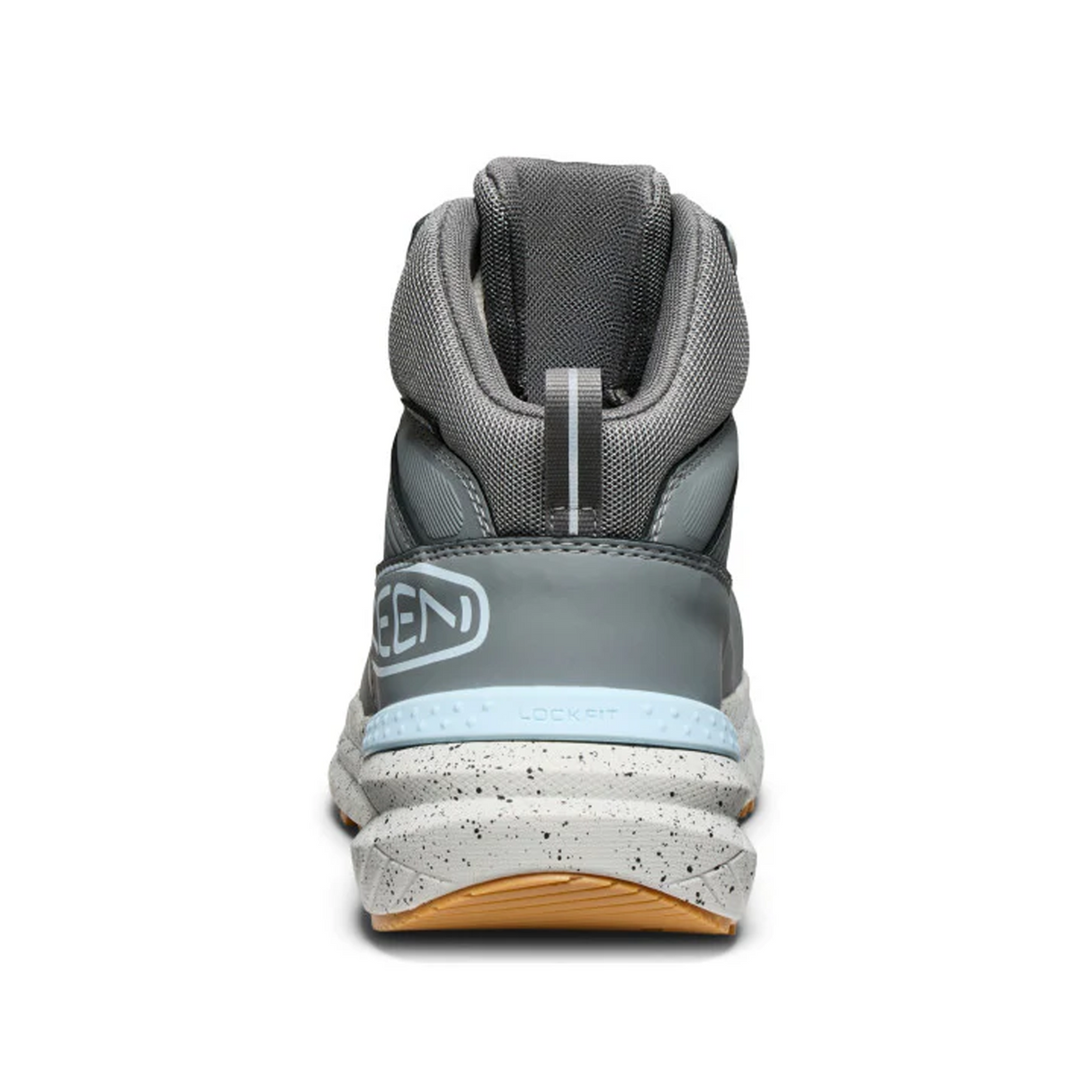 Keen Utility Synchro Mid Waterproof Carbon Toe Work Boot (Women) - Steel Grey/Gum Boots - Work - Mid - The Heel Shoe Fitters