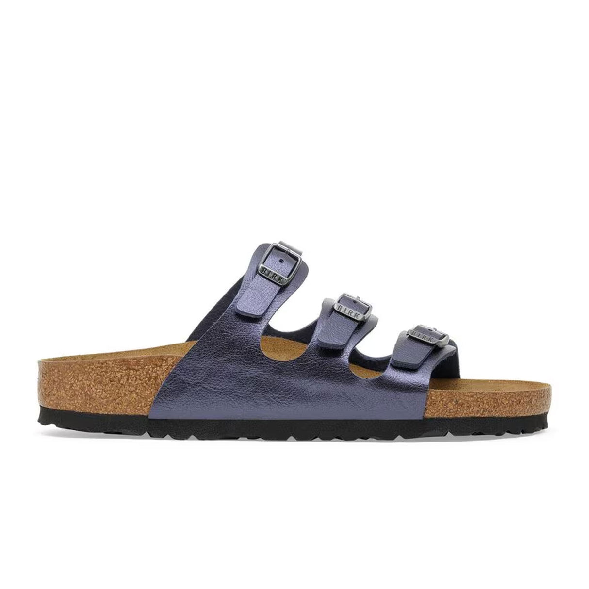 Birkenstock Florida Slide Sandal (Women) - Graceful Midnight Birko-Flor Sandal - Slide - The Heel Shoe Fitters