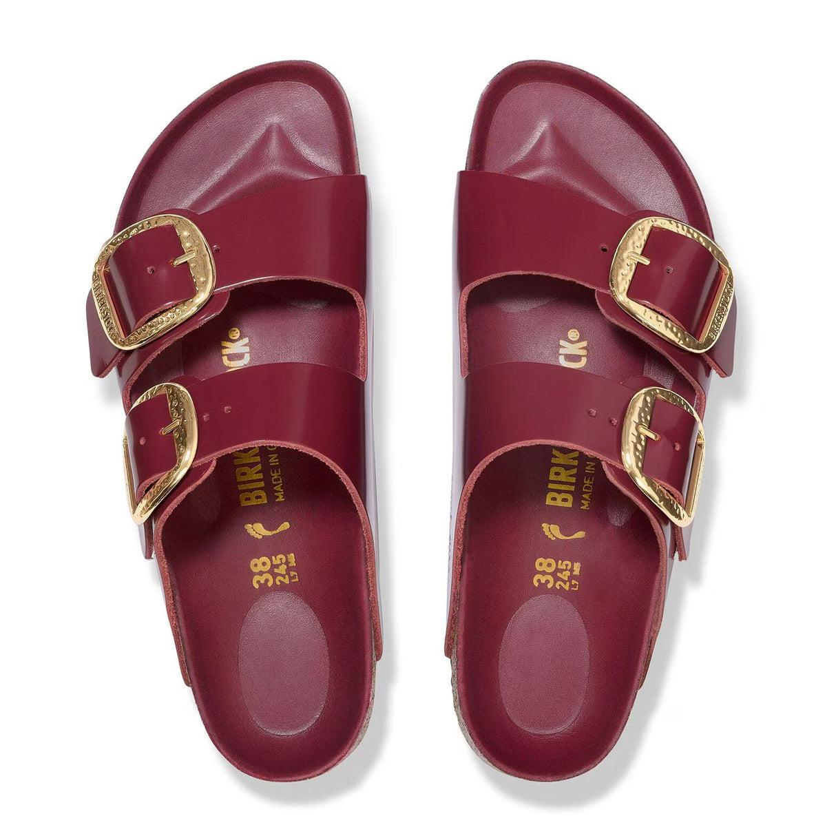 Birkenstock Arizona Hammered Big Buckle Slide Sandal (Women) Sandal - Slide - The Heel Shoe Fitters