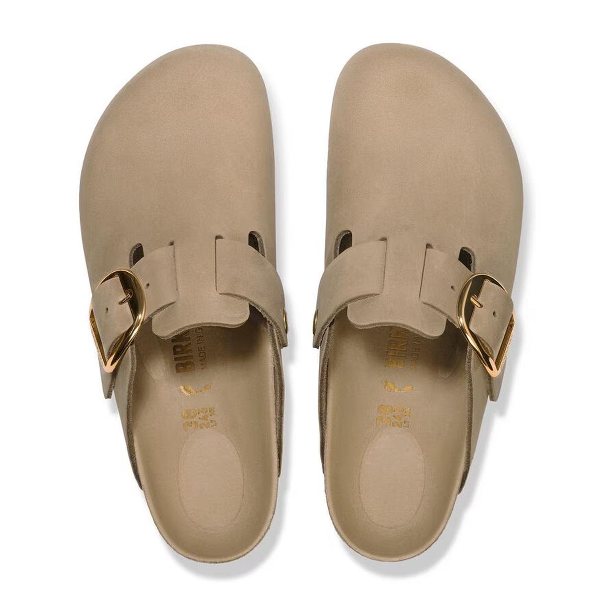 Birkenstock Boston Big Buckle Clog (Women) - Tobacco Oiled Leather Dress-Casual - Clogs & Mules - The Heel Shoe Fitters