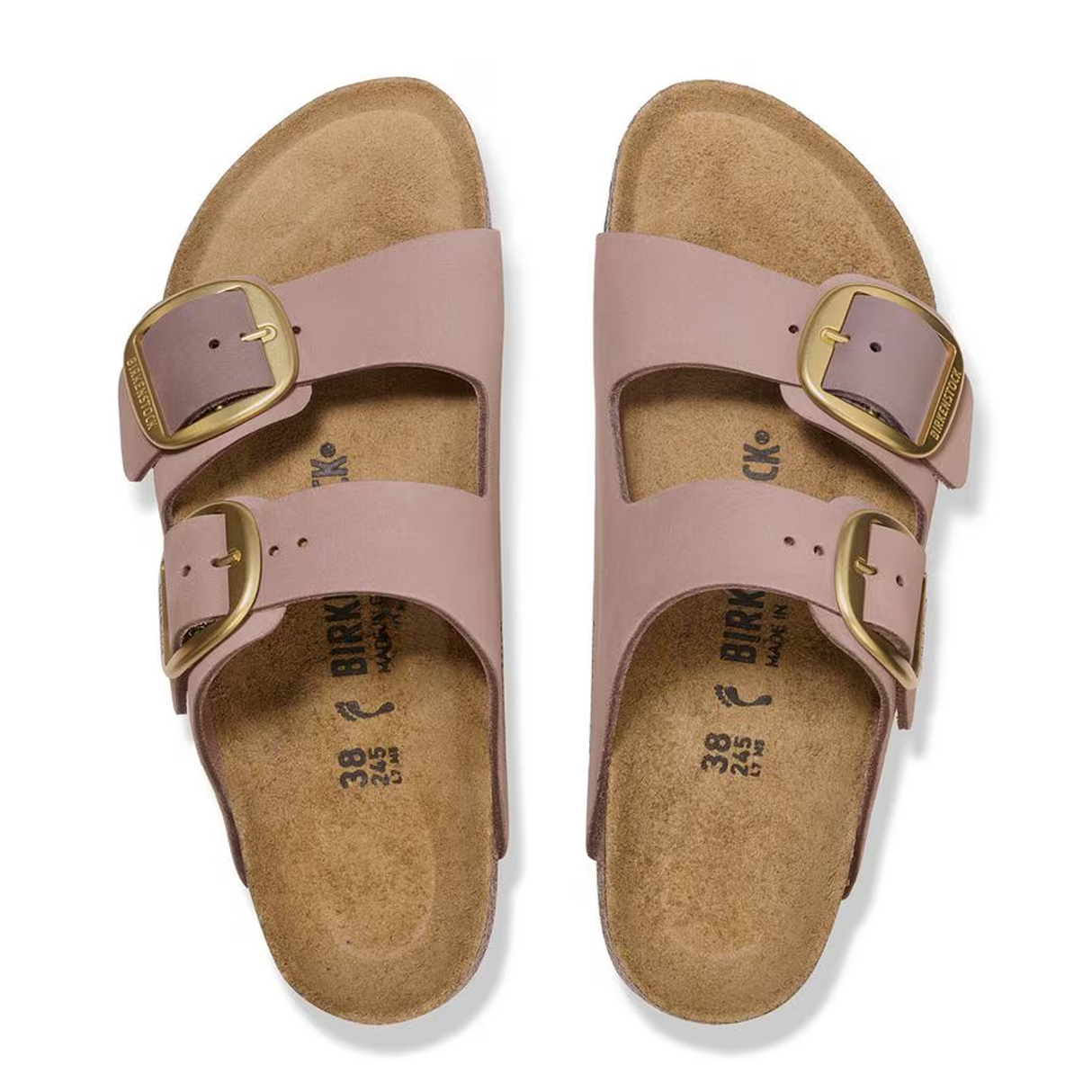 Birkenstock Arizona Big Buckle Nubuck Slide Sandal (Women) Sandal - Slide - The Heel Shoe Fitters