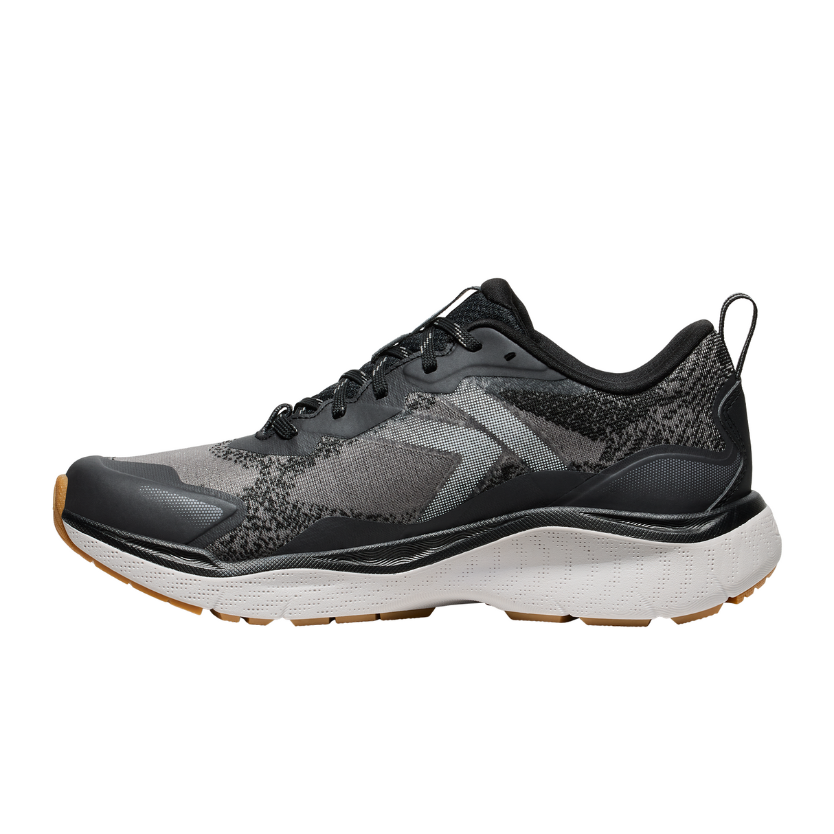 Keen Leiki Waterproof Sneaker (Women) - Black/Steel Grey Athletic - Running - Trail - The Heel Shoe Fitters