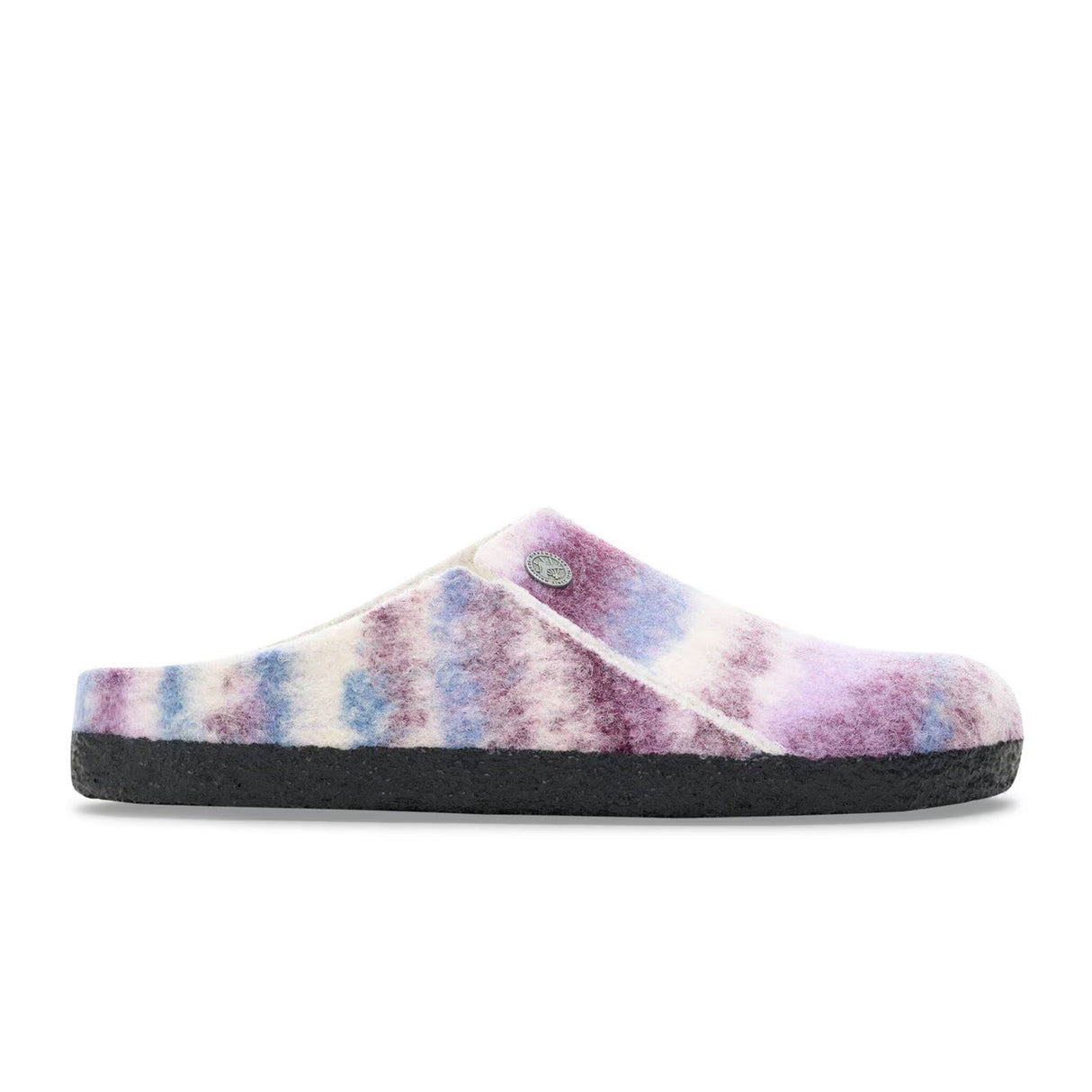 Birkenstock Zermatt Shearling Slipper (Women) - Mauve Multi Wool/Natural Shearling Dress-Casual - Slipper - The Heel Shoe Fitters