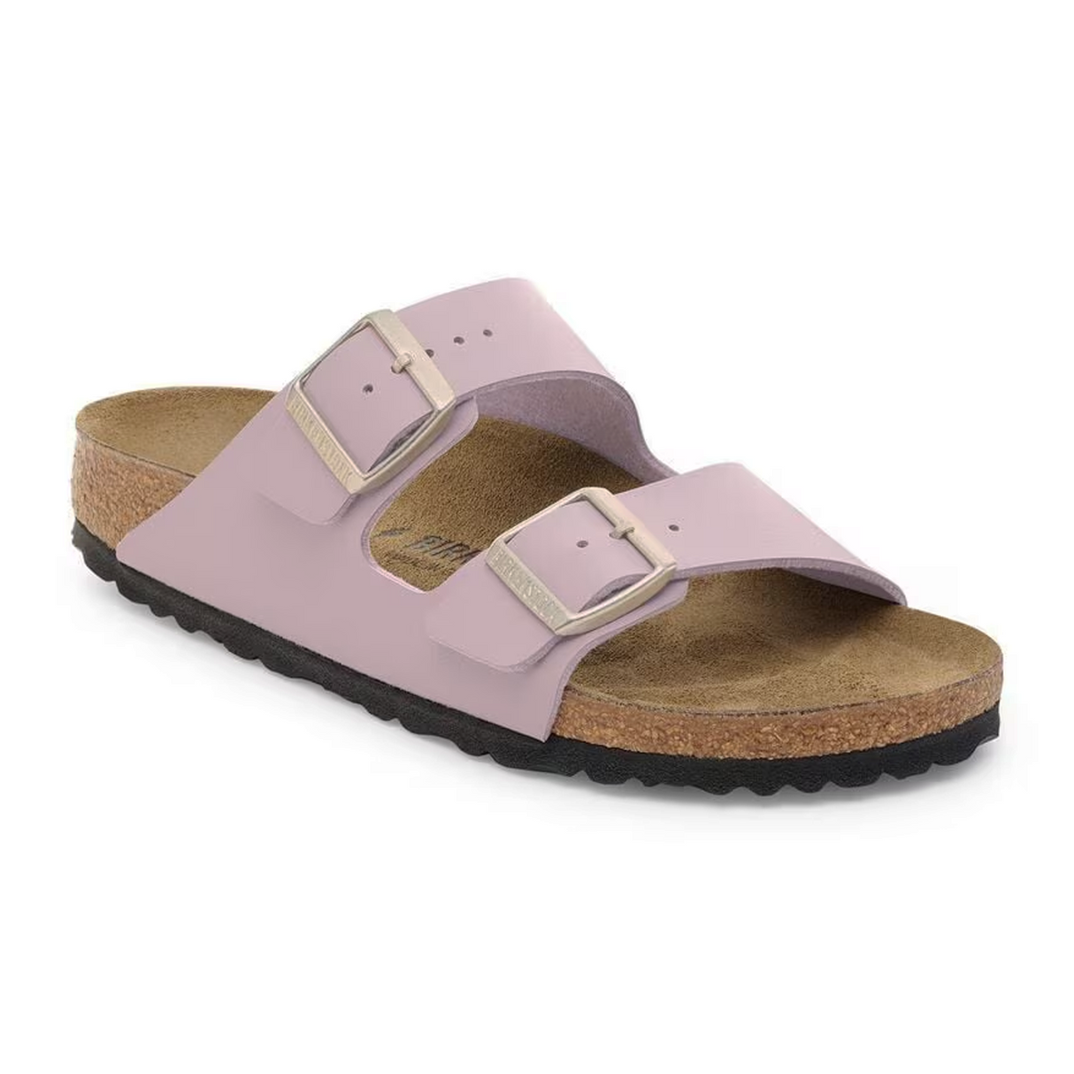 Birkenstock Arizona Slide Sandal (Women) - Faded Purple Birko-Flor Sandal - Slide - The Heel Shoe Fitters
