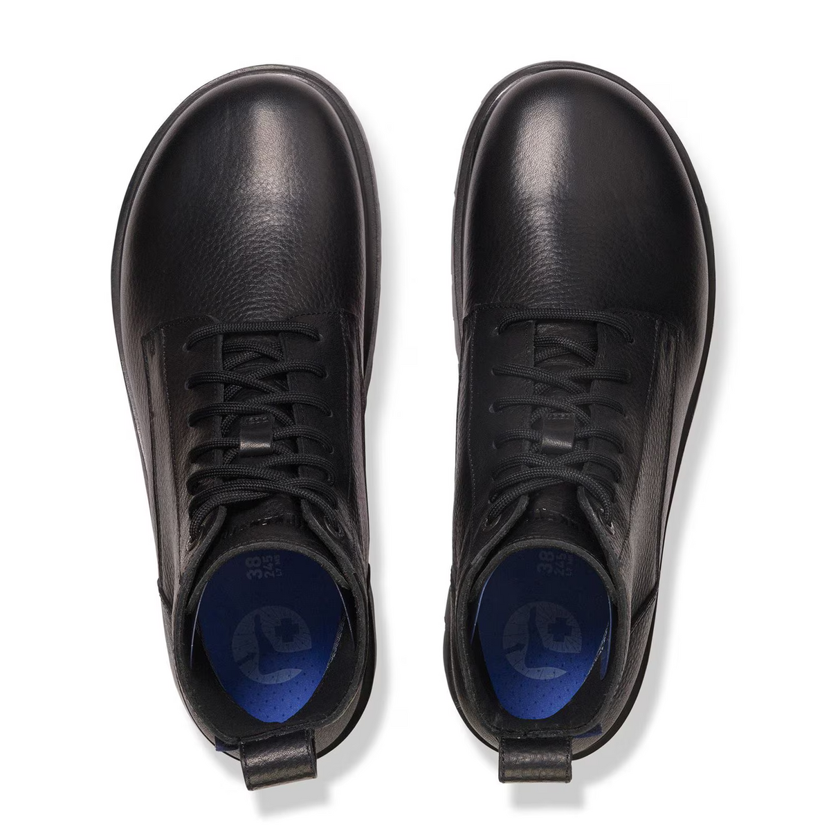 Birkenstock Highwood Lace Waterproof Mid Boot (Men) - Black Leather Boots - Casual - Mid - The Heel Shoe Fitters